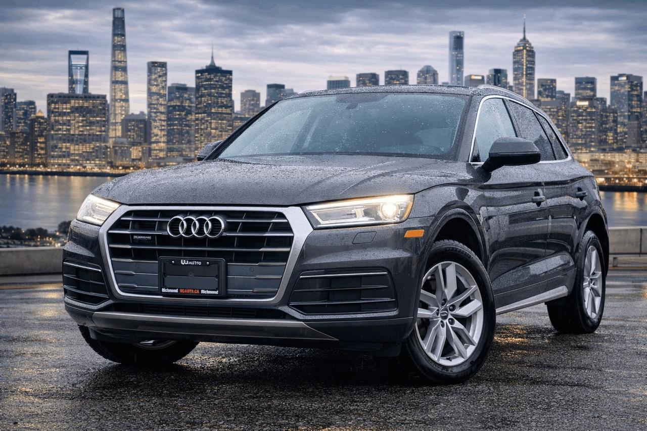 <p><p>2018 AUDI Q5</p><p>TRUE PRICE, NO HIDDEN FEE, FREE CARFAX, FULL INSPECTION</p><p>CLEAN TITLE, BC LOCAL</p><p><br></p><p>Highlight Features</p><p>-Backup Camera& parking Sensor</p><p>- Dual Zone Climate Control</p><p>- Heated Seats</p><p>- Heated Steering Wheel</p><p>- Panoramic Sunroof<span id=jodit-selection_marker_1770514075152_5318327006356294 data-jodit-selection_marker=start style=line-height: 0; display: none;></span></p><p>- Bluetooth Technology</p><p>- FM/AM Radio</p><p>- Cruise Control</p><p>- Variable Driving Mode</p><p>- AND MUCH MORE</p><p><br></p><p><br></p><p>Although every attempt is made to ensure the accuracy of the data above, due to the possibility of human error, we cannot guarantee the accuracy of the displayed information, the availability of this vehicle, or the accuracy of its photo or stock photo. Such information may not reflect exact vehicle color, trim, options, price or other specifications.<br></p><p><br></p><p><br></p><br><p><br></p><p><strong><strong><strong><br></strong></strong></strong></p><p><strong><strong><strong><span>*** FULL CARFAX REPORT AND INSPECTION PAPER AVAILABLE!!***</span></strong></strong></strong></p><p><strong><strong><strong><span>*** BEST VALUE FOR YOUR TRADE-IN OR SELL US YOUR CARS!!***</span></strong></strong></strong></p><p><strong><strong><strong><span>*** COMPETITIVE RATE FOR FINANCING!!***</span></strong></strong></strong></p><p><br></p><p><br></p><p><strong><strong><strong><span><br></span></strong></strong></strong></p><p><strong><strong><strong><strong>DL#40299 UC Auto</strong></strong></strong></strong><br></p><p><strong><strong><strong><span>3891 No 3 Rd, Richmond, BC V6X 2B8</span></strong></strong></strong></p><p><span><strong>*All price excludes $495 Doc Fee and applicable taxes.*</strong></span></p><p><strong><span>*Finance and Lease option available on vehicle year 2014<span>&nbsp;</span>or newer*</span></strong></p><p><br></p><br></p>