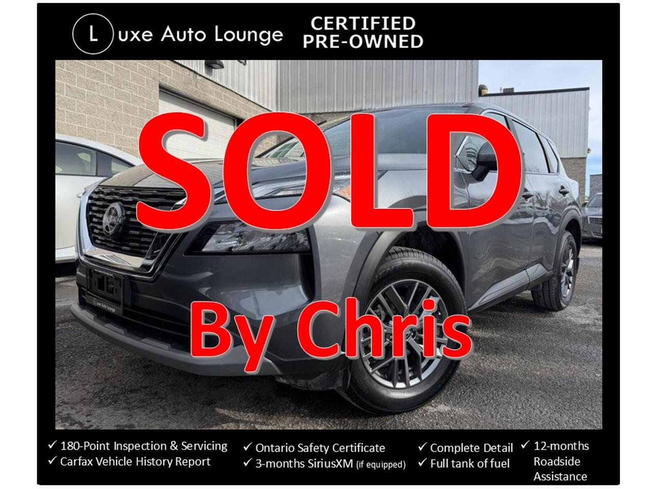 2023 Nissan Rogue S - ONLY 33K!! AWD, BACK-UP CAM, HEATED SEATS!! Photo