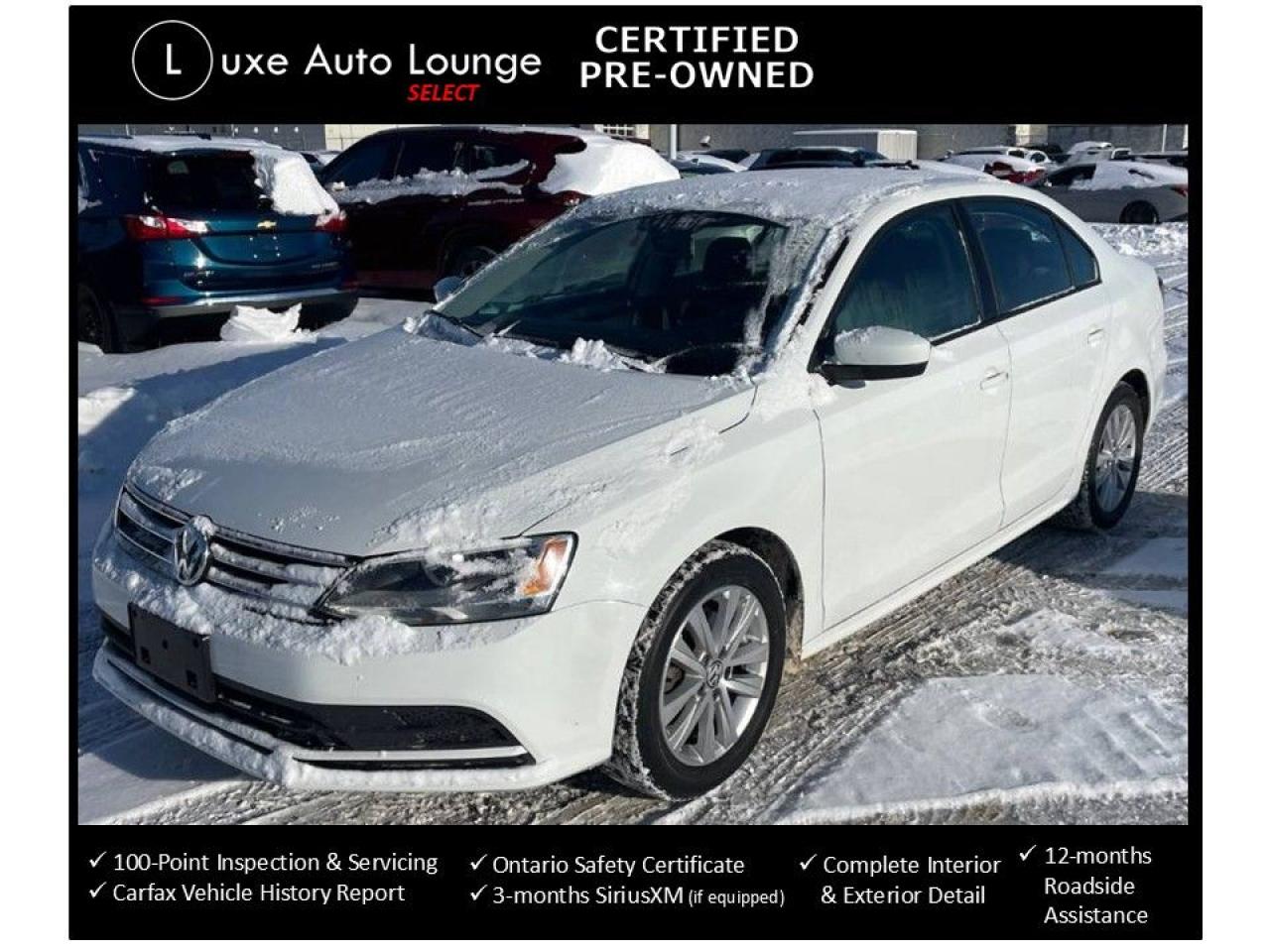 2017 Volkswagen Jetta Trendline+ 5SPD, HEATED SEATS, BACK-UP CAMERA!!