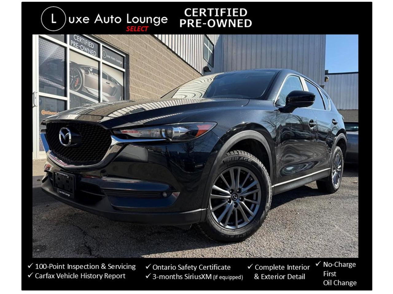 2017 Mazda CX-5 GS AWD, 1-OWNER, DEALER-SERVICED!, LEATHER, SUNRF! Photo