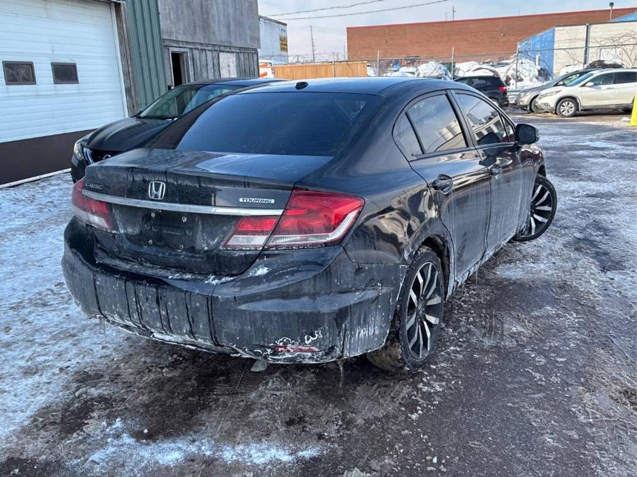 2013 Honda Civic Touring AUTO, LEATHER, SUNROOF, NAV, HEATED SEATS! Photo8