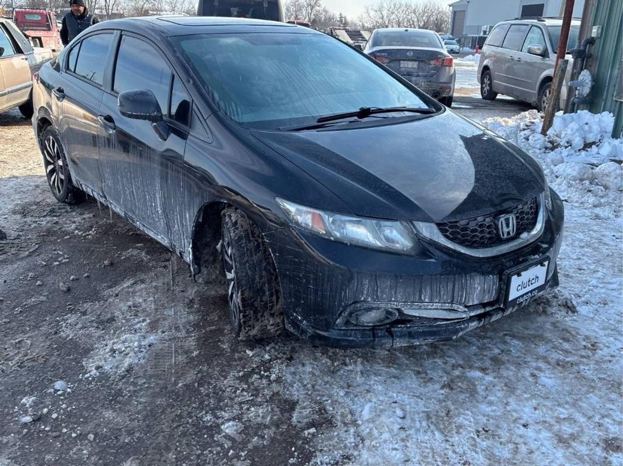 2013 Honda Civic Touring AUTO, LEATHER, SUNROOF, NAV, HEATED SEATS! Photo12