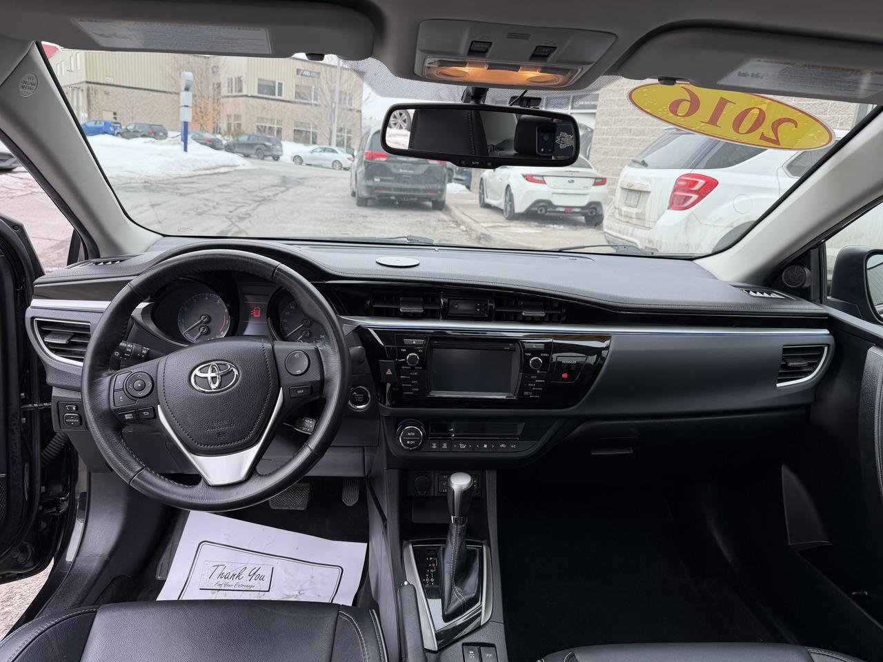 2016 Toyota Corolla S - AUTO, LEATHER, SUNROOF, HEATED SEATS, PWR SEAT Photo19