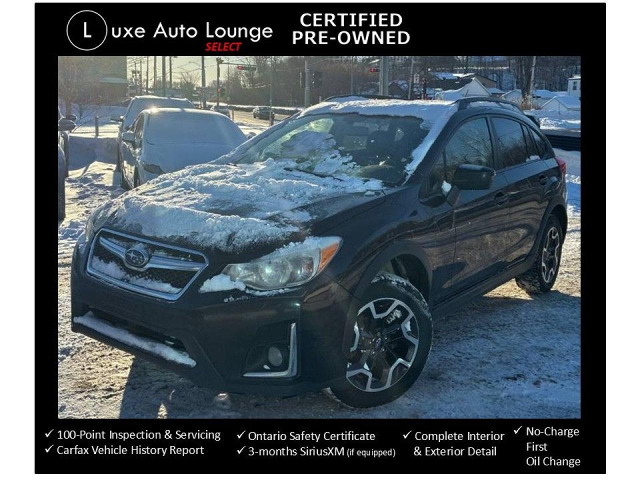 2017 Subaru Crosstrek Sport LOW KM, SUNROOF, AUTO, AWD, HEATED SEATS!!