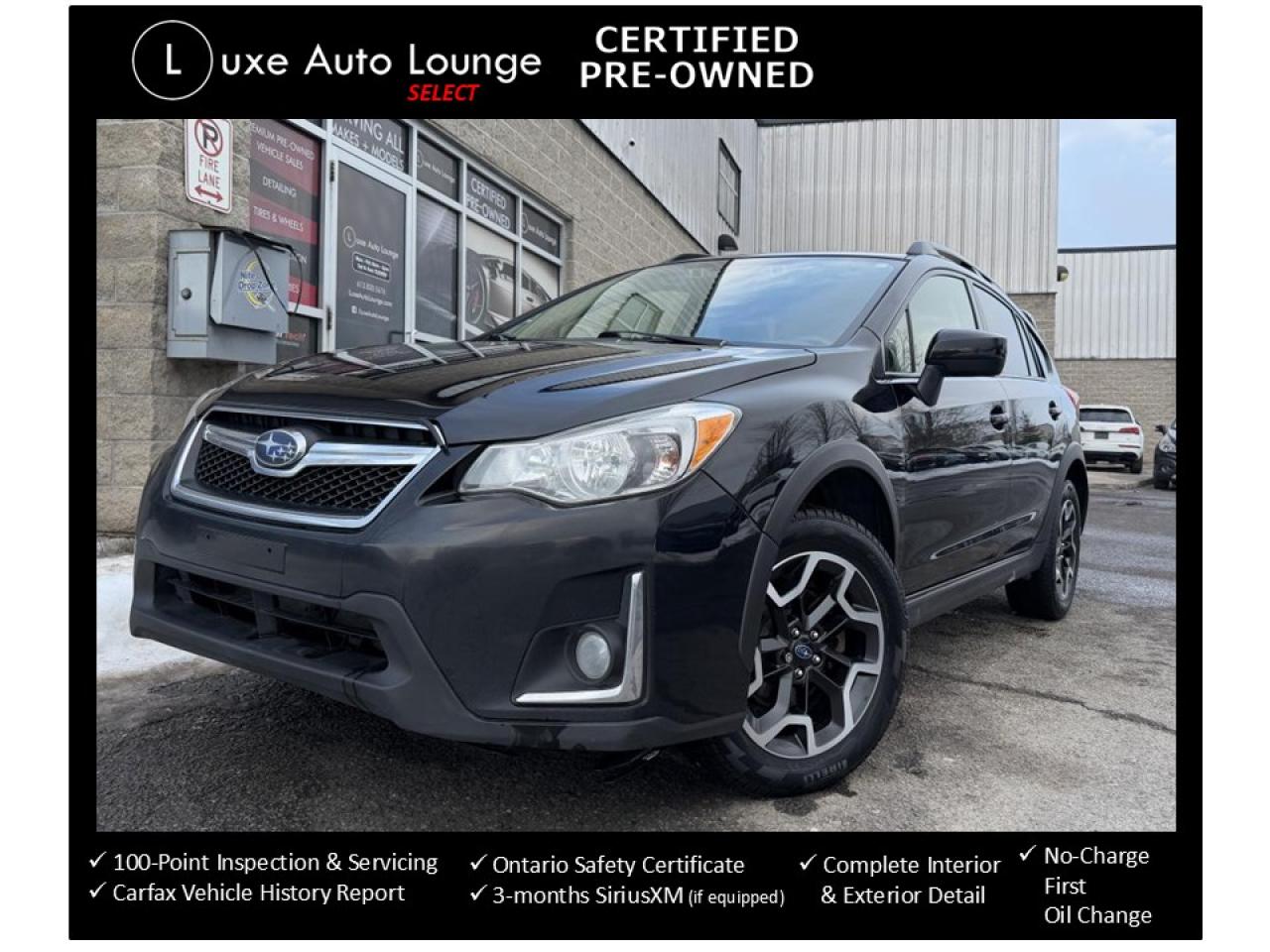 2017 Subaru Crosstrek Sport LOW KM, SUNROOF, AUTO, AWD, HEATED SEATS!!