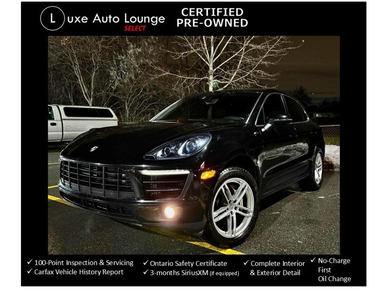 2015 Porsche Macan S - AWD, BOSE AUDIO, HEATED SEATS & STR WHEEL!