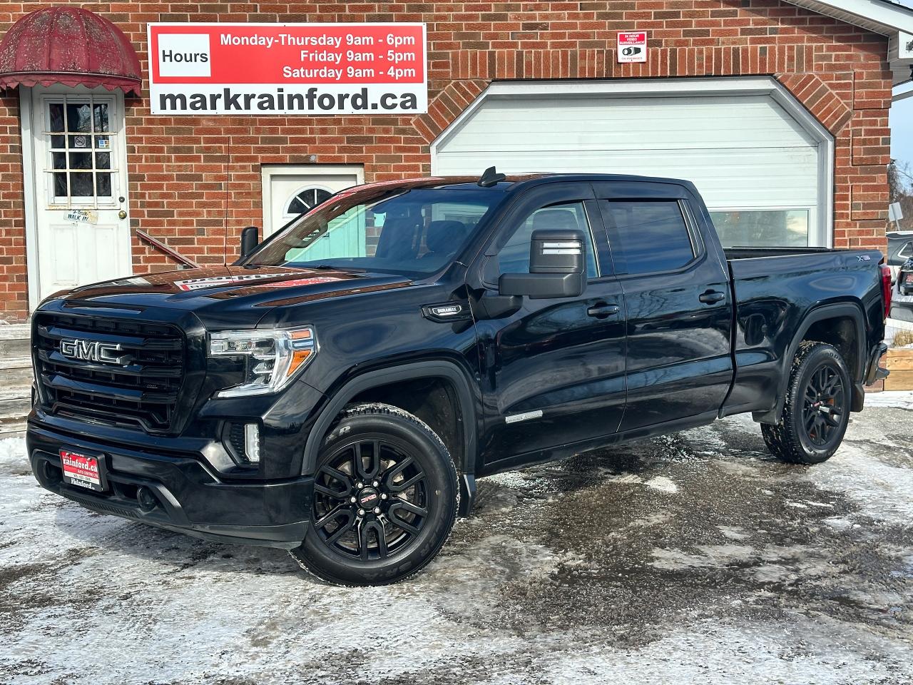 2020 GMC Sierra 1500 Elevation4X4 Crew Diesel HTD Cloth Sunroof CarPlay Photo0