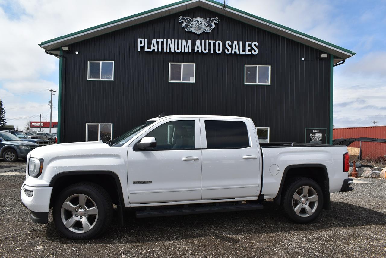 <h2 data-start=131 data-end=220>🚨 FOR SALE &ndash; 2017 GMC Sierra 1500 Elevation | Z71 | 5.3L V8 | 4x4 | Local MB Truck 🚨</h2><p data-start=222 data-end=556>🔥 Check out this <strong data-start=240 data-end=298>sharp and well-equipped 2017 GMC Sierra 1500 Elevation</strong> featuring the powerful and reliable <strong data-start=335 data-end=346>5.3L V8</strong> engine, <strong data-start=355 data-end=373>4x4 capability</strong>, and the highly desirable <strong data-start=400 data-end=424>Z71 Off-Road Package</strong>. This is a <strong data-start=436 data-end=460>local Manitoba truck</strong> loaded with comfort, tech, and rugged upgrades&mdash;perfect for work, road trips, or winter driving.</p><p data-start=558 data-end=651>📍 <strong data-start=561 data-end=587>Local Manitoba Vehicle</strong><br data-start=587 data-end=590>📌 <strong data-start=593 data-end=607>229,896 KM</strong><br data-start=607 data-end=610>🛻 <strong data-start=613 data-end=620>4x4</strong><br data-start=620 data-end=623>🏔️ <strong data-start=627 data-end=651>Z71 Off-Road Package</strong></p><hr data-start=653 data-end=656><h3 data-start=658 data-end=685>✅ Key Features Include:</h3><p data-start=686 data-end=1190>🚘 <strong data-start=689 data-end=707>5.3L V8 Engine</strong><br data-start=707 data-end=710>🛻 <strong data-start=713 data-end=731>4x4 Drivetrain</strong><br data-start=731 data-end=734>💥 <strong data-start=737 data-end=766>Elevation Edition Styling</strong><br data-start=766 data-end=769>🏔️ <strong data-start=773 data-end=797>Z71 Off-Road Package</strong><br data-start=797 data-end=800>❄️ <strong data-start=803 data-end=835>Factory Remote Command Start</strong><br data-start=835 data-end=838>🔥 <strong data-start=841 data-end=863>Heated Front Seats</strong><br data-start=863 data-end=866>📱 <strong data-start=869 data-end=894>Wireless Charging Pad</strong><br data-start=894 data-end=897>📷 <strong data-start=900 data-end=926>Rearview Backup Camera</strong><br data-start=926 data-end=929>🪞 <strong data-start=932 data-end=966>Rear Power Sliding Rear Window</strong><br data-start=966 data-end=969>🛠️ <strong data-start=973 data-end=986>Box Liner</strong><br data-start=986 data-end=989>🌧️ <strong data-start=993 data-end=1017>Mud Flaps All Around</strong><br data-start=1017 data-end=1020>🛞 Running Boards<br data-start=1037 data-end=1040>🎶 Touchscreen infotainment system<br data-start=1074 data-end=1077>🔊 Bluetooth / Steering Wheel Controls<br data-start=1115 data-end=1118>🧊 Dual-zone climate control<br data-start=1146 data-end=1149>🛻 Crew Cab (lots of room for passengers)</p><hr data-start=1192 data-end=1195><h3 data-start=1197 data-end=1228>🏔️ Z71 Package Highlights:</h3><p data-start=1229 data-end=1491>The <strong data-start=1233 data-end=1257>Z71 Off-Road Package</strong> adds extra capability and durability, including:<br>✅ Off-road suspension tuning<br data-start=1335 data-end=1338>✅ Skid plates for added underbody protection<br data-start=1382 data-end=1385>✅ Hill Descent Control<br data-start=1407 data-end=1410>✅ Heavy-duty air cleaner<br data-start=1434 data-end=1437>✅ Z71 badging & rugged off-road performance upgrades</p><p data-start=1493 data-end=1555>Perfect for Manitoba winters, gravel roads, and cottage trips!</p><hr data-start=1557 data-end=1560><h3 data-start=1562 data-end=1588>💪 Why You&rsquo;ll Love It:</h3><p data-start=1589 data-end=1834>This Sierra offers an awesome mix of <strong data-start=1626 data-end=1676>power, style, comfort, and off-road confidence</strong>. The Elevation trim gives it that aggressive look, while the heated seats, remote start, and wireless charging make it a comfortable daily driver year-round.</p><hr data-start=1836 data-end=1839><p data-start=1841 data-end=1949>📞 <strong data-start=1844 data-end=1896>Call/Text to book a viewing or test drive today!</strong><br data-start=1896 data-end=1899>🚗 <strong data-start=1902 data-end=1949>Platinum Auto Sales</strong></p><pre><strong><span style=color: #3e4153; font-family: Larsseit, Arial, sans-serif; font-size: 16px; white-space: pre-line; background-color: #f8f9f9;>DEALER PERMIT # 4744</span></strong><br><br><span style=color: #3e4153; font-family: Larsseit, Arial, sans-serif; font-size: 16px; white-space: pre-line; background-color: #f8f9f9;>FRESH MB SAFETY</span><br><br><span style=color: #3e4153; font-family: Larsseit, Arial, sans-serif; font-size: 16px; white-space: pre-line; background-color: #f8f9f9;>200 POINT INSPECTION SO YOU CAN BUY WITH CONFIDENCE</span><br><br><span style=color: #3e4153; font-family: Larsseit, Arial, sans-serif; font-size: 16px; white-space: pre-line; background-color: #f8f9f9;>CARFAX available</span><br><br><span style=color: #3e4153; font-family: Larsseit, Arial, sans-serif; font-size: 16px; white-space: pre-line; background-color: #f8f9f9;>LOW RATE FINANCING AVAILABLE *OAC</span><br><br><span style=color: #3e4153; font-family: Larsseit, Arial, sans-serif; font-size: 16px; white-space: pre-line; background-color: #f8f9f9;>All trades considered</span><br><br><span style=color: #3e4153; font-family: Larsseit, Arial, sans-serif; font-size: 16px; white-space: pre-line; background-color: #f8f9f9;>Extended Warranty available</span><br><br><span style=color: #3e4153; font-family: Larsseit, Arial, sans-serif; font-size: 16px; white-space: pre-line; background-color: #f8f9f9;><strong>Platinum Auto Sales </strong></span><span style=color: #3e4153; font-family: Larsseit, Arial, sans-serif;><span style=font-size: 16px; white-space: pre-line;><strong>conveniently</strong></span></span><strong style=color: #3e4153; font-family: Larsseit, Arial, sans-serif; font-size: 16px; white-space: pre-line;>&nbsp;located off the East Perimeter Hwy at our NEW LOCATION 240 TRANSPORT RD!</strong></pre><pre><br><span style=color: #3e4153; font-family: Larsseit, Arial, sans-serif; font-size: 16px; white-space: pre-line; background-color: #f8f9f9;>THE MPI TIRE PROGRAM IS AVAILABLE MSG FOR DETAILS</span><br><br><span style=color: #3e4153; font-family: Larsseit, Arial, sans-serif; font-size: 16px; white-space: pre-line; background-color: #f8f9f9;>MPI GLASS DIRECT REPAIR/REPLACEMENT</span><br><br><span style=color: #3e4153; font-family: Larsseit, Arial, sans-serif; font-size: 16px; white-space: pre-line; background-color: #f8f9f9;>Open 6 days a week Mon-Friday 9-6 Sat 9-4</span><br><br><strong><span style=color: #3e4153; font-family: Larsseit, Arial, sans-serif; font-size: 16px; white-space: pre-line; background-color: #f8f9f9;>REMEMBER THERES NO BETTER DEAL THEN A PLATINUM DEAL!</span></strong><br><br><br><br><br><span style=color: #3e4153; font-family: Larsseit, Arial, sans-serif; font-size: 16px; white-space: pre-line; background-color: #f8f9f9;>Disclaimer: Please call dealership for availability. Price excludes taxes. Accepted payment methods: Cash, Debit, Certified Cheque, Bank Draft & Credit Cards(surcharge applies to all credit card purchases over $1000).</span></pre>