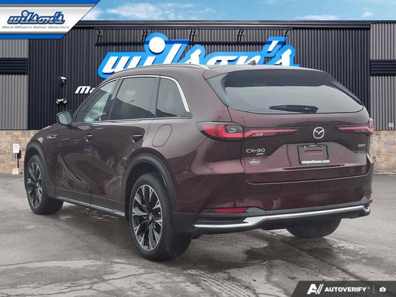 2024 Mazda CX-90 PHEV GT PHEV | Leather | Sunroof | Nav | 2nd Row Bucket Seats | 360 Camera | Adaptive Cruise & More ! Photo