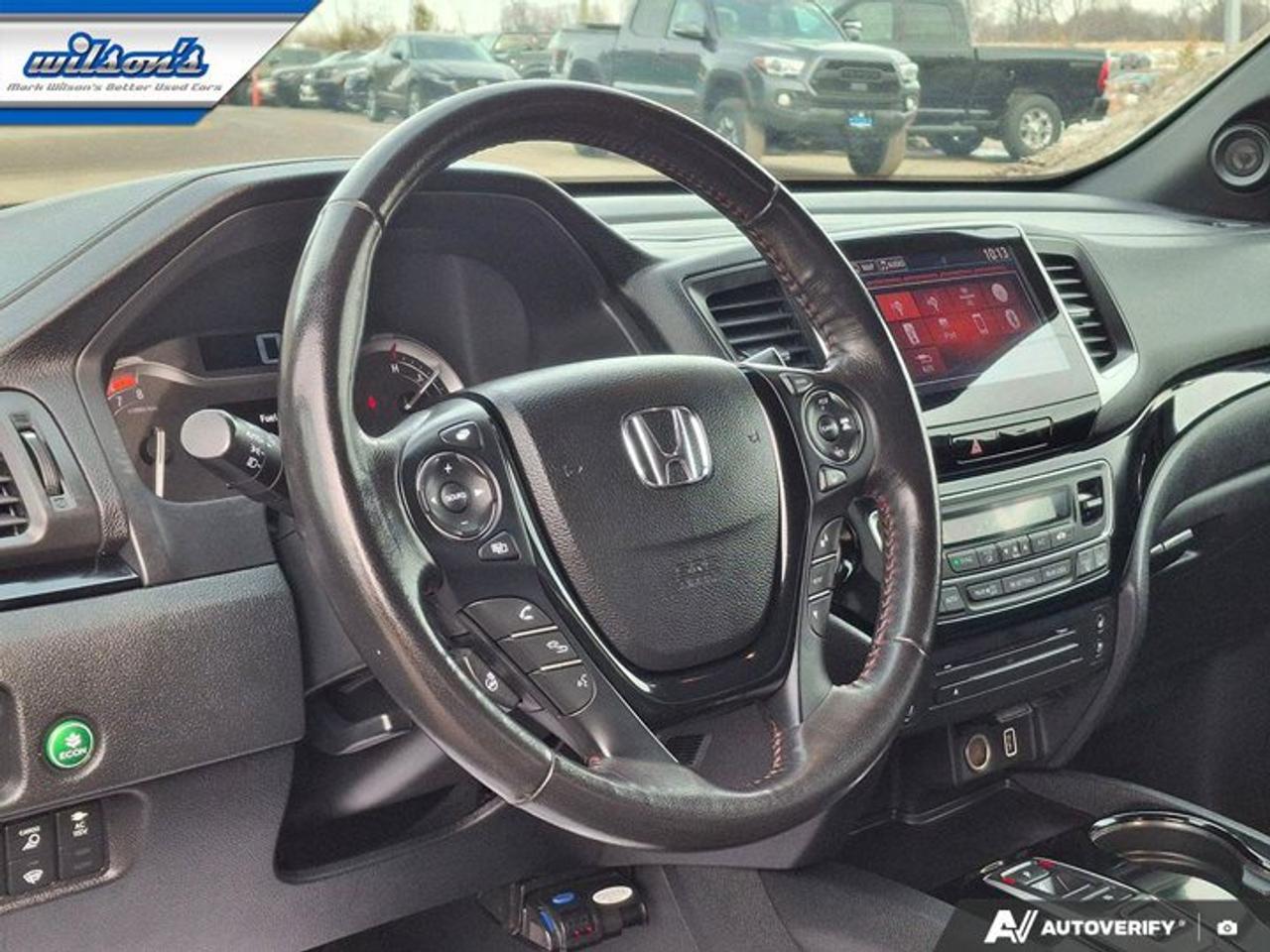 2020 Honda Ridgeline Black Edition 4WD | Sunroof | Leather | Nav | Heated/Cooled Seats | Apple Carplay | and More ! Photo