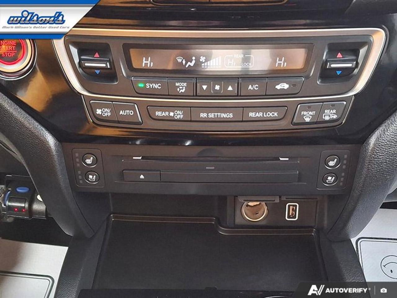 2020 Honda Ridgeline Black Edition 4WD | Sunroof | Leather | Nav | Heated/Cooled Seats | Apple Carplay | and More ! Photo