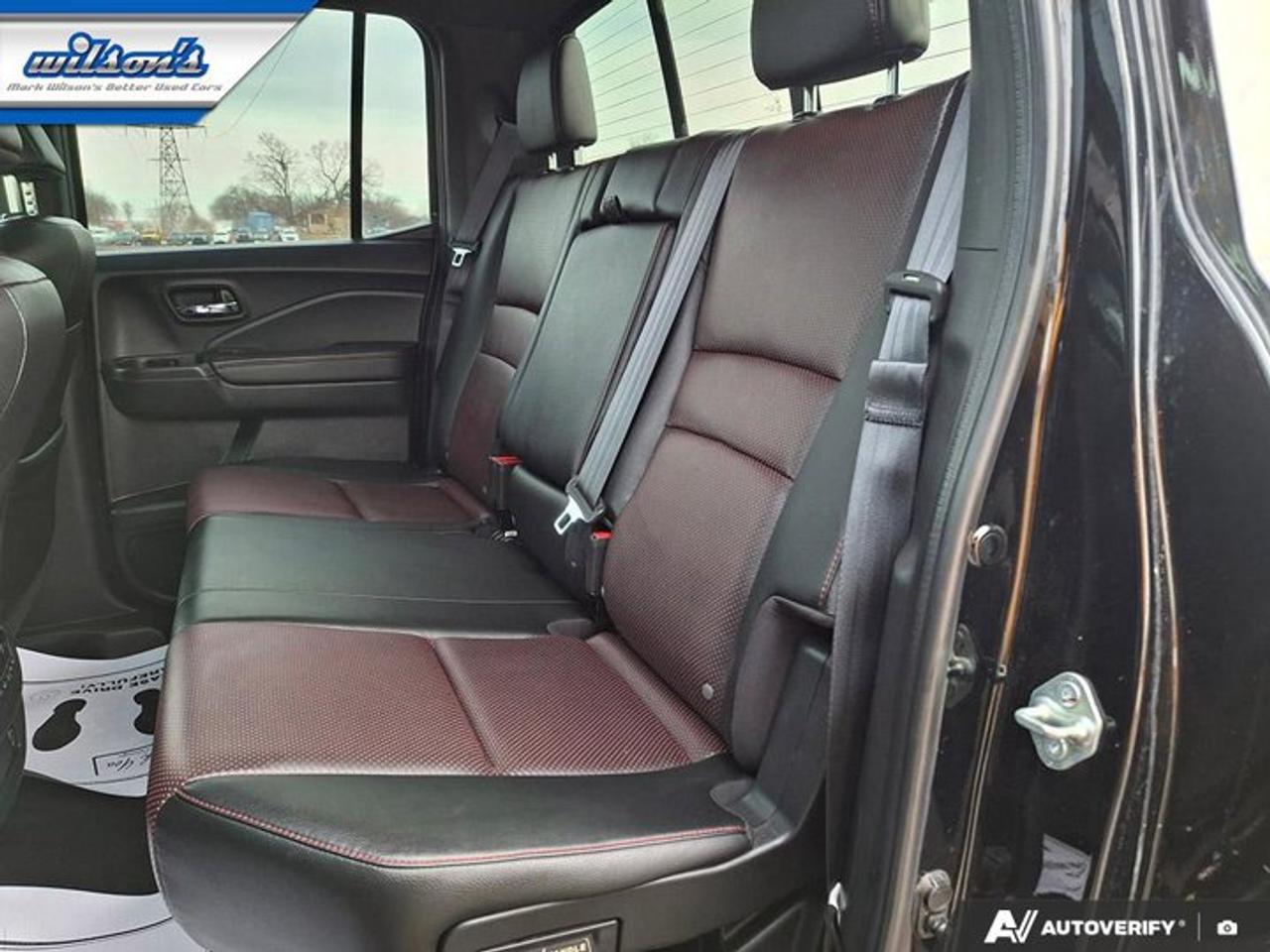 2020 Honda Ridgeline Black Edition 4WD | Sunroof | Leather | Nav | Heated/Cooled Seats | Apple Carplay | and More ! Photo