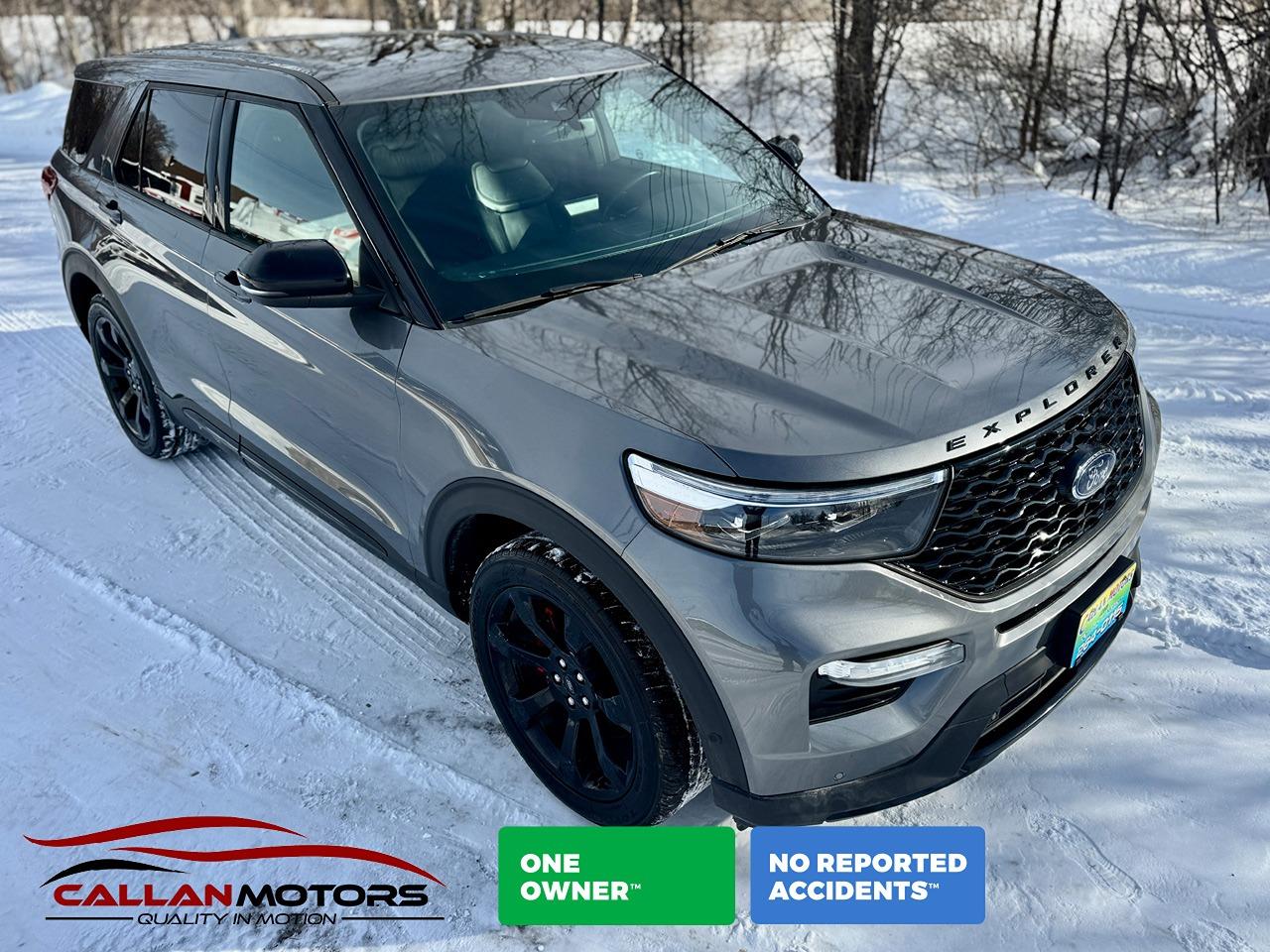 Used 2021 Ford Explorer ST 400HP 1 Owner | Clean Carfax | Panoramic Roof for sale in Perth, ON