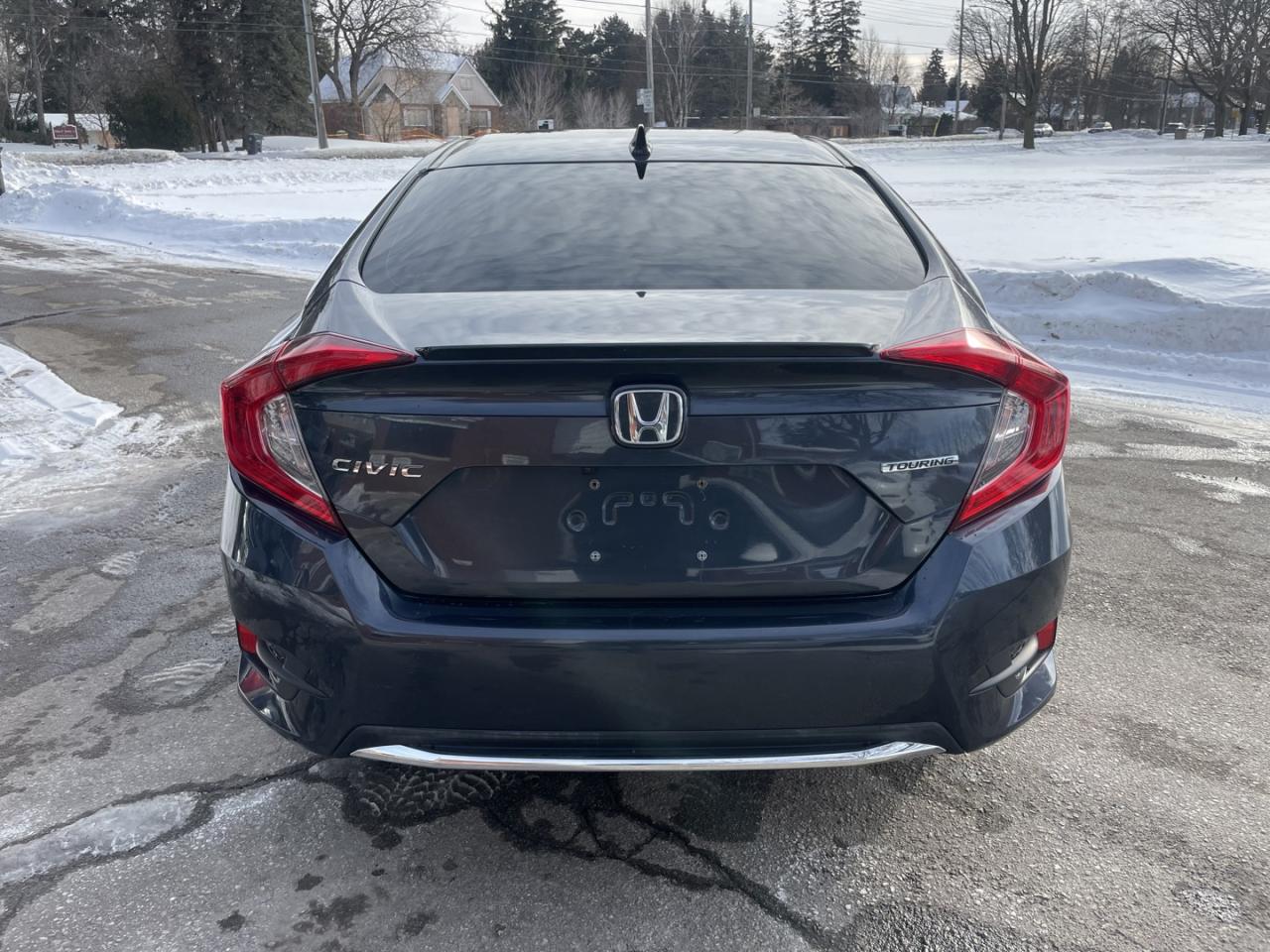 2021 Honda Civic Touring Sedan CVT *sunrf/Nav/lthr Photo4