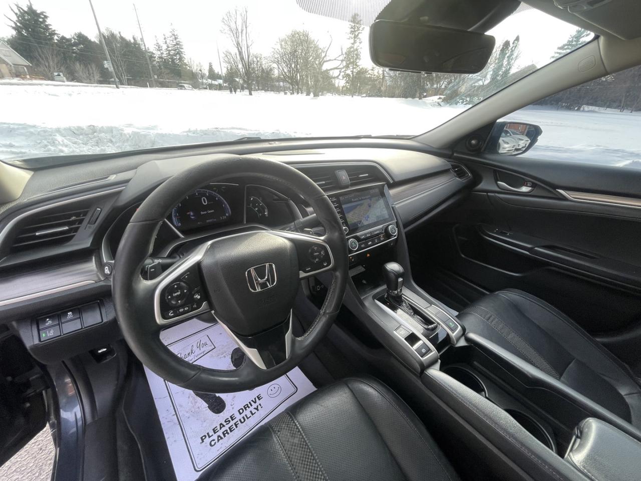 2021 Honda Civic Touring Sedan CVT *sunrf/Nav/lthr Photo