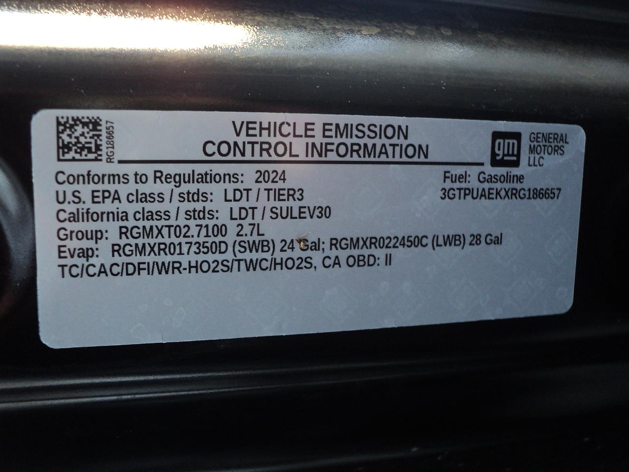 2024 GMC Sierra 1500 Pro CrewCab 4WD 2.7L4cylGas 5'10"Box BackUpCam Photo