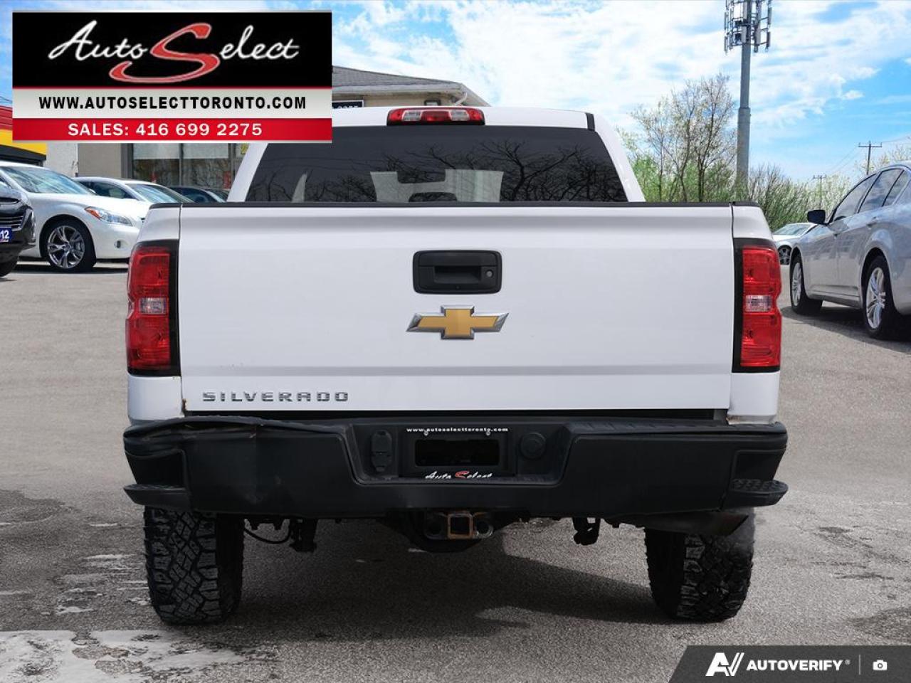 2017 Chevrolet Silverado 1500 WT 4x4 - Arctic Plow - 5.3L V8 - Clean Carfax Photo4