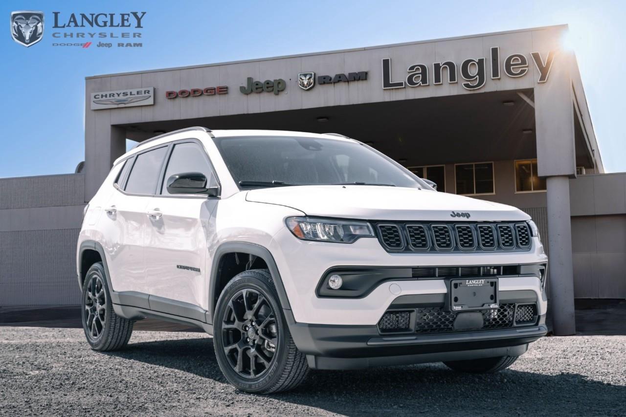 <p><strong>2026 Jeep Compass North 4x4</strong></p><p>The 2026 Jeep Compass North 4x4 is a Canada-exclusive trim that combines turbocharged efficiency with enhanced cold-weather comfort and advanced safety features.</p><ul><li><p><strong>Engine</strong>: 2.0L I-4 DOHC DI Turbo with Stop/Start (200 hp, 221 lb-ft torque)</p><p></p></li><li><p><strong>Drivetrain</strong>: Jeep Active Drive 4x4 with Selec-Terrain Management</p><p></p></li><li><p><strong>Efficiency</strong>: 10.0 L/100 km City / 7.5 L/100 km Highway</p><p></p></li><li><p><strong>Max Towing</strong>: Up to 907 kg (2,000 lbs)</p><p></p></li><li><p><strong>Technology</strong>: Uconnect 5 with 8.4-inch touchscreen and wireless smartphone integration</p><p></p></li><li><p><strong>Key Features</strong>: Heated front seats, heated steering wheel, remote start, and proximity entry</p><p></p></li></ul><p>Come book a test drive at Langley Chrysler, conveniently located in Langley, British Columbia.</p>*All new vehicle purchases are plus the PDI accessory installs and any price increases provided by the manufacturer. For trucks the accessories will include wheel locks, spray-in liners, and mud flaps. For all other vehicles, wheel locks are standard, other equipment may apply. Confirm with the dealer.

<p>*All prices are net of all manufacturer incentives and/or rebates and are subject to change by the manufacturer without notice. All prices plus applicable taxes, applicable environmental recovery charges, documentation of $599 and full tank of fuel surcharge of $76 if a full tank is chosen.<br />Other items available that are not included in the above price:<br />Tire & Rim Protection and Key fob insurance starting from $599<br />Service contracts (extended warranties) for up to 7 years and 200,000 kms starting from $599<br />Custom vehicle accessory packages, mudflaps and deflectors, tire and rim packages, lift kits, exhaust kits and tonneau covers, canopies and much more that can be added to your payment at time of purchase<br />Undercoating, rust modules, and full protection packages starting from $199<br />Flexible life, disability and critical illness insurances to protect portions of or the entire length of vehicle loan?im?im<br />Financing Fee of $500 when applicable<br />Prices shown are determined using the largest available rebates and incentives and may not qualify for special APR finance offers. See dealer for details. This is a limited time offer.</p>