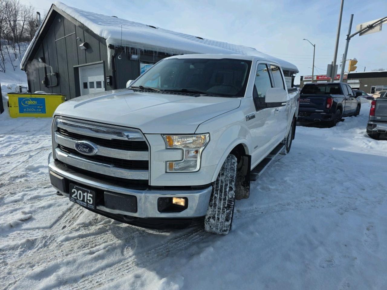 2015 Ford F-150 Lariat. 

4x4. 
EcoBoost 3.5L V6. 
Leather Interior. 
Heated and Ventilated Seats. 
Immaculate Condition. 

Financing NOT Available. 

Book your test drive before its gone. 

Wont last long. 

Browse our full inventory or apply online today:
www.drivingforward.com
705-222-8733
Sudbury: 469 Kingsway
Mindemoya: 2233 HWY 551