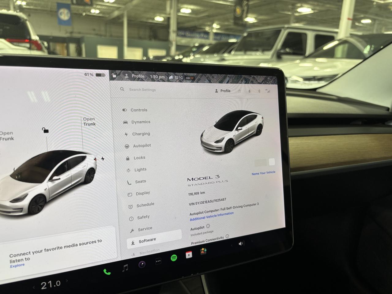 2020 Tesla Model 3 Standard Range Plus|RWD|NAV|AUTOPILOT|WOOD|LEATHER Photo