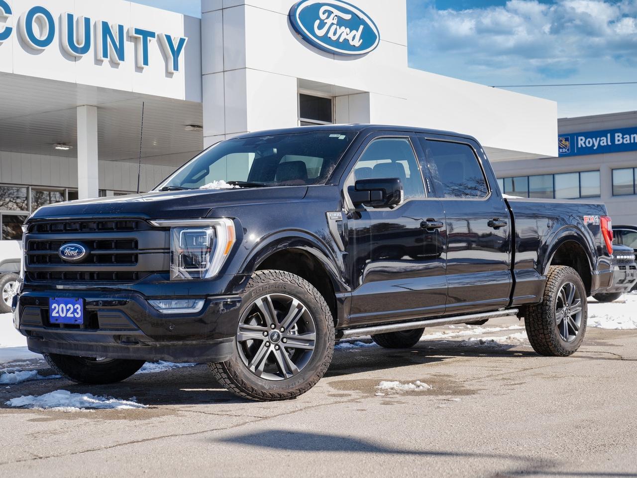 2023 Ford F-150 SUPER CREW | LEATHER | LOW KM | V8! Photo