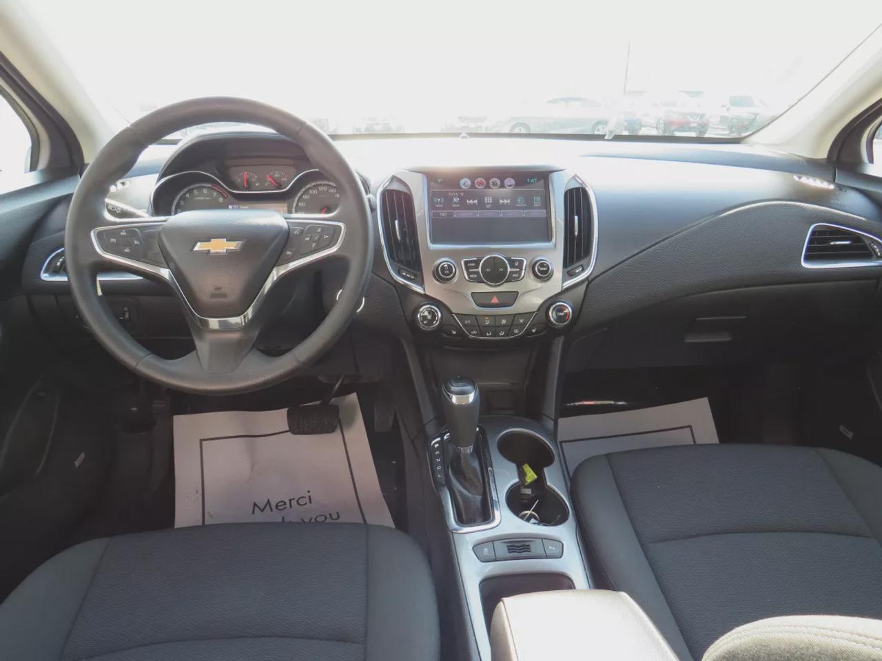 2016 Chevrolet Cruze LT  | Safety Certified | Clean Title | No Accidents | Alloy Rims | Remote Start | Power Seats | Digital Touchscreen | Reverse Camera | Heated Seats | Sunroof | Bose Sound System | Push Button Start | Cruise Control | Bluetooth Photo
