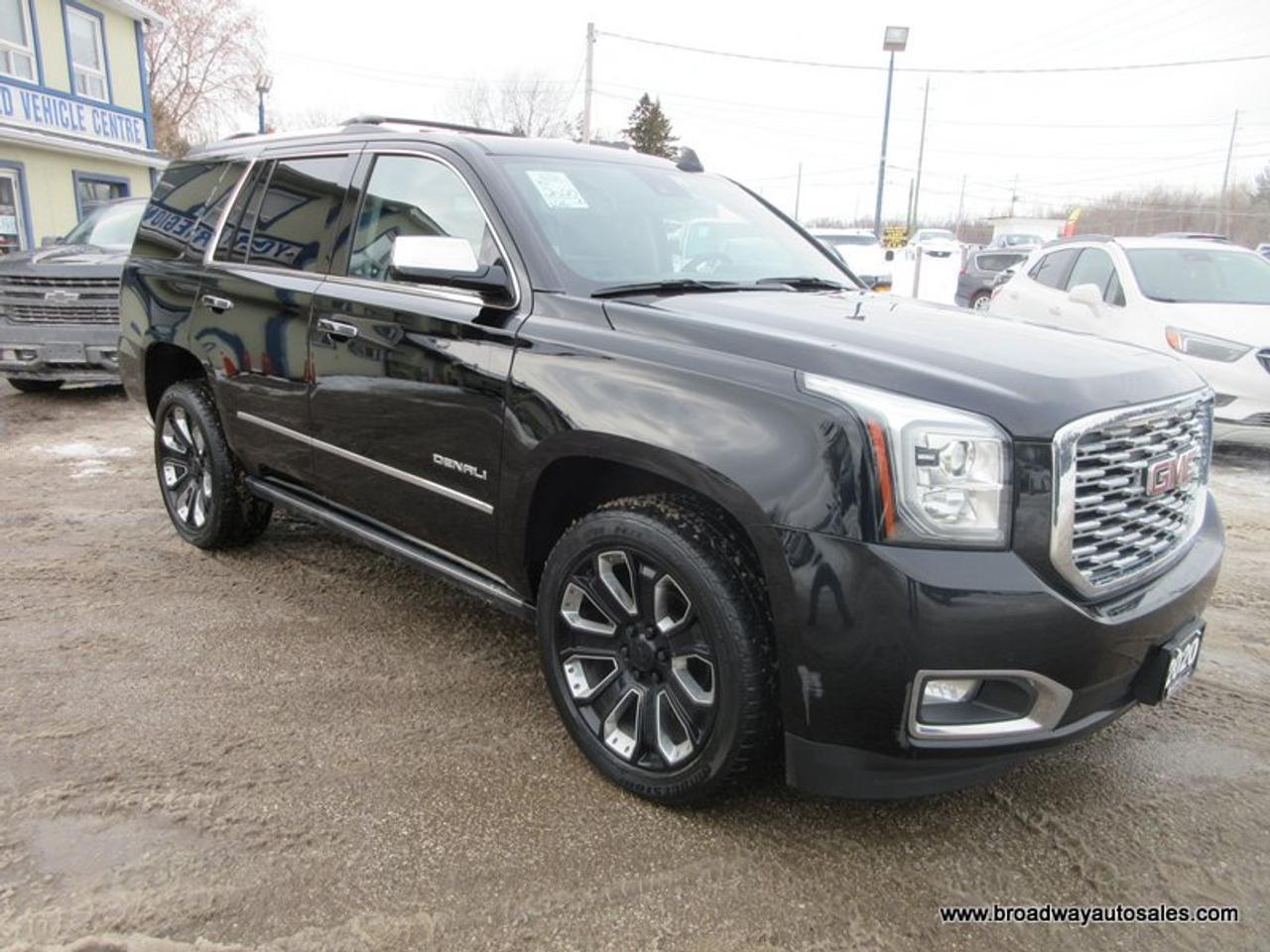 2020 GMC Yukon LOADED DENALI-PACKAGE 7 PASSENGER 6.2L - V8.. 4X4.. CAPTAINS.. 3RD ROW.. NAVIGATION.. SUNROOF.. LEATHER.. HEATED SEATS & WHEEL.. POWER PEDALS.. Photo