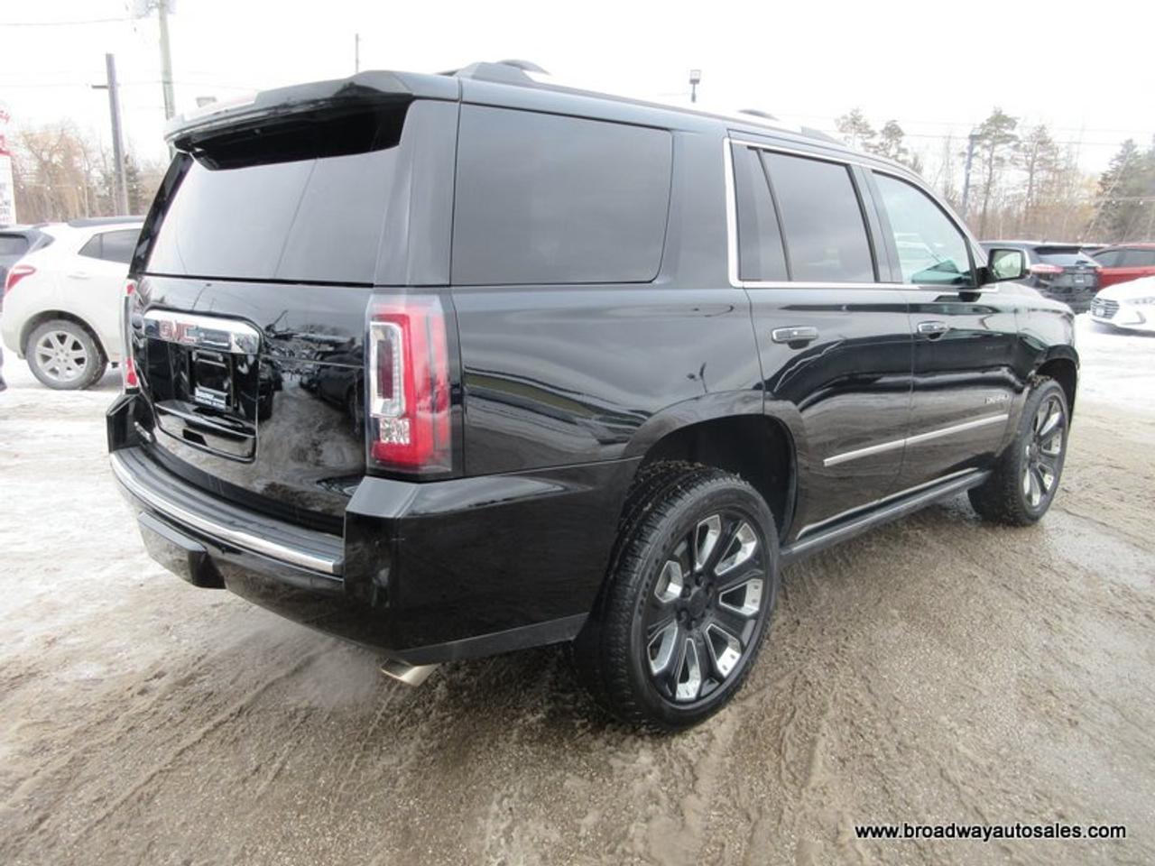 2020 GMC Yukon LOADED DENALI-PACKAGE 7 PASSENGER 6.2L - V8.. 4X4.. CAPTAINS.. 3RD ROW.. NAVIGATION.. SUNROOF.. LEATHER.. HEATED SEATS & WHEEL.. POWER PEDALS.. Photo