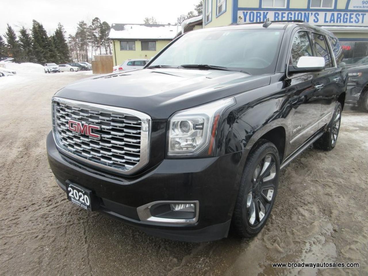 2020 GMC Yukon LOADED DENALI-PACKAGE 7 PASSENGER 6.2L - V8.. 4X4.. CAPTAINS.. 3RD ROW.. NAVIGATION.. SUNROOF.. LEATHER.. HEATED SEATS & WHEEL.. POWER PEDALS.. Photo