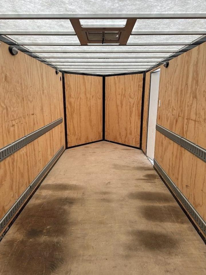 2023 Canadian Trailer Company 7x18 V-Nose Cargo Trailer Aluminum Tandem Axle