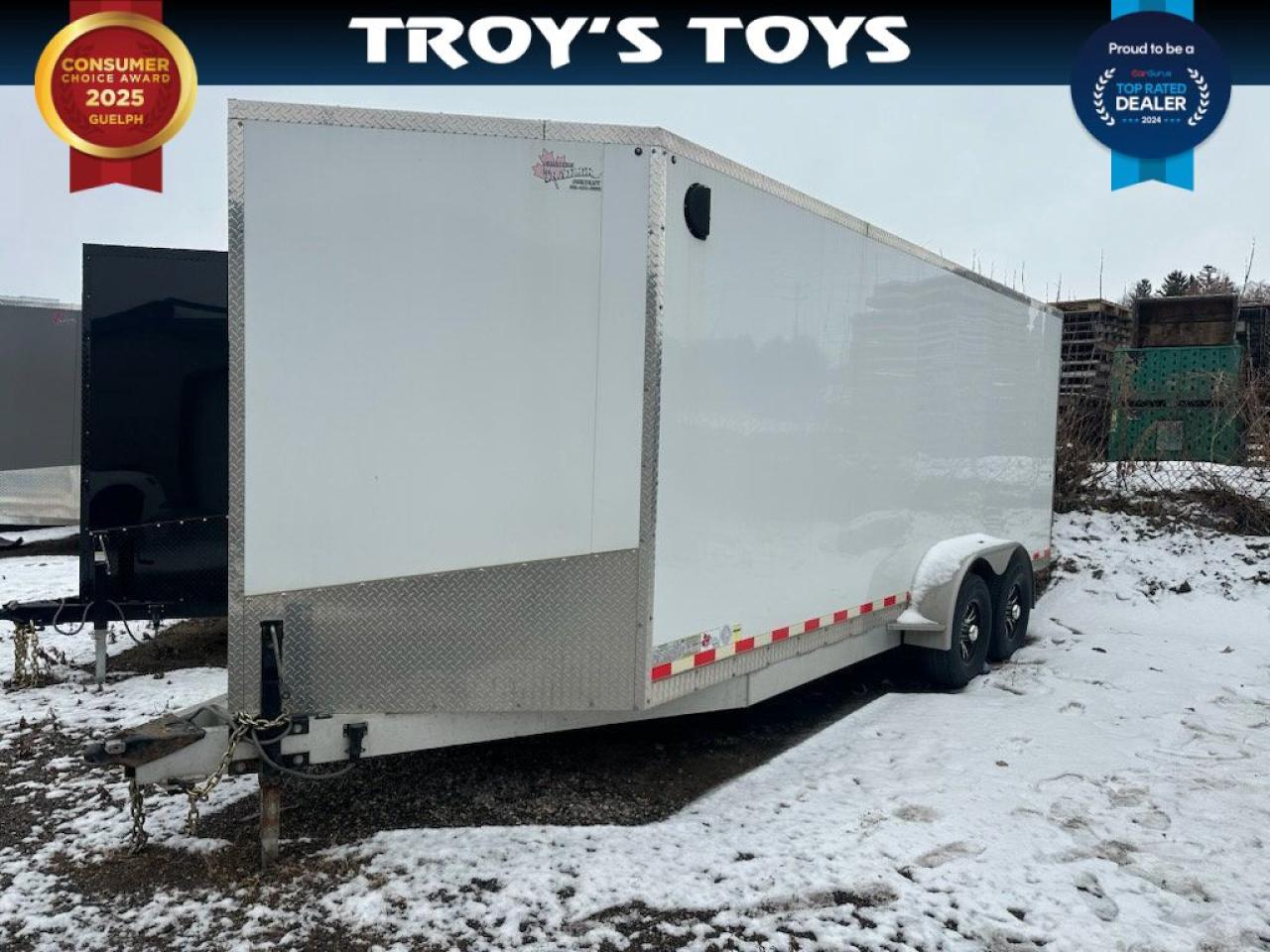 2023 Canadian Trailer Company 7x18 V-Nose Cargo Trailer Aluminum Tandem Axle