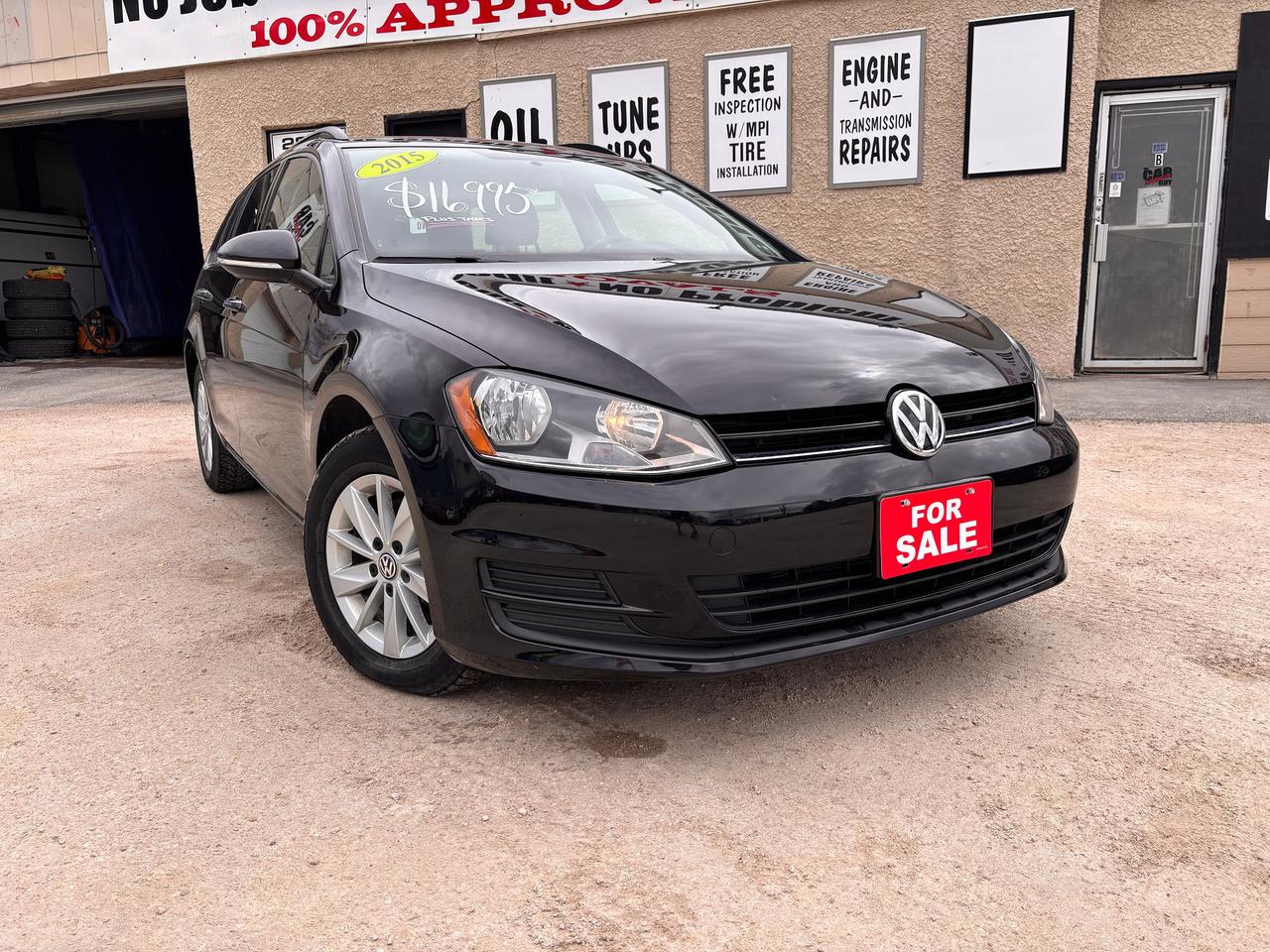 <p data-start=0 data-end=168>🚗 <strong data-start=3 data-end=99>2015 Volkswagen Golf SportWagen Trendline &ndash; 1.8 TSI | FWD | Practical & Fuel Efficient Wagon</strong> 🚗<br data-start=102 data-end=105>✔️ Clean | ✔️ Great Fuel Economy | ✔️ Versatile Wagon Utility</p><p data-start=170 data-end=249>📍 <strong data-start=173 data-end=188>Dealer#4660</strong><br data-start=188 data-end=191>📍 <strong data-start=194 data-end=214>Stock#: FM501716</strong><br data-start=214 data-end=217>📍 <strong data-start=220 data-end=247>VIN#: 3VWC17AU5FM501716</strong></p><p data-start=309 data-end=589>This <strong data-start=314 data-end=359>2015 Volkswagen Golf SportWagen Trendline</strong> is a smart and practical wagon that blends European driving comfort with everyday versatility. Finished in a sleek <strong data-start=475 data-end=493>black exterior</strong>, it offers extra cargo space while maintaining excellent fuel efficiency and smooth handling.</p><p data-start=591 data-end=776>Powered by a responsive <strong data-start=615 data-end=658>1.8L TSI turbocharged 4-cylinder engine</strong>, this SportWagen delivers a fun and efficient drive, making it perfect for commuting, road trips, and everyday use.</p><p data-start=778 data-end=907>📍 <strong data-start=781 data-end=801>The Car Guy Inc.</strong><br data-start=801 data-end=804>2850 Dugald Rd, Winnipeg, MB<br data-start=832 data-end=835>📞 (204) 255-1297<br data-start=852 data-end=855>💰 Financing Available &ndash; All Credit Types Welcome!</p><hr data-start=909 data-end=912><p data-start=914 data-end=1067>🔹 <strong data-start=917 data-end=937>Vehicle Details:</strong><br data-start=937 data-end=940>&bull; Engine: 1.8L TSI Turbo 4-Cylinder<br data-start=975 data-end=978>&bull; Transmission: Automatic<br data-start=1003 data-end=1006>&bull; Drivetrain: FWD<br data-start=1023 data-end=1026>&bull; Body Style: Wagon<br data-start=1045 data-end=1048>&bull; Exterior: Black</p><hr data-start=1069 data-end=1072><p data-start=1074 data-end=1271>🔹 <strong data-start=1077 data-end=1100>Comfort & Interior:</strong><br data-start=1100 data-end=1103>✔️ Spacious wagon interior<br data-start=1129 data-end=1132>✔️ Air Conditioning & Rear Defrost<br data-start=1166 data-end=1169>✔️ Comfortable cloth seating<br data-start=1197 data-end=1200>✔️ Adjustable steering wheel<br data-start=1228 data-end=1231>✔️ Excellent cargo space for its class</p><hr data-start=1273 data-end=1276><p data-start=1278 data-end=1466>🔹 <strong data-start=1281 data-end=1310>Technology & Convenience:</strong><br data-start=1310 data-end=1313>✔️ Bluetooth connectivity<br data-start=1338 data-end=1341>✔️ Backup camera (if equipped)<br data-start=1371 data-end=1374>✔️ Cruise control<br data-start=1391 data-end=1394>✔️ Power windows, locks & mirrors<br data-start=1427 data-end=1430>✔️ Steering wheel mounted controls</p><hr data-start=1468 data-end=1471><p data-start=1473 data-end=1622>🔹 <strong data-start=1476 data-end=1500>Safety & Capability:</strong><br data-start=1500 data-end=1503>✔️ Stability & traction control<br data-start=1534 data-end=1537>✔️ ABS braking system<br data-start=1558 data-end=1561>✔️ Multiple airbags<br data-start=1580 data-end=1583>✔️ Strong handling and safe road feel</p><hr data-start=1624 data-end=1627><p data-start=1629 data-end=1764>💥 A rare and practical wagon with great fuel economy and tons of space&mdash;perfect for drivers who want something different from an SUV!</p><p data-start=1766 data-end=1812>📞 Contact us today to book your test drive!</p><p data-start=1814 data-end=1930>🕒 <strong data-start=1817 data-end=1838>Visit The Car Guy</strong><br data-start=1838 data-end=1841>Monday to Friday &bull; 10:00 AM &ndash; 6:00 PM<br data-start=1878 data-end=1881>Saturday &bull; 10:00 AM &ndash; 5:00 PM<br data-start=1910 data-end=1913>Sunday &bull; Closed</p><hr data-start=1932 data-end=1935><p data-start=1937 data-end=2218 data-is-last-node= data-is-only-node=>⚠️ <strong data-start=1940 data-end=1975>IMPORTANT FEATURE DISCLAIMER ⚠️</strong><br data-start=1975 data-end=1978>Please note: The features listed above are auto-generated using the vehicle&rsquo;s VIN. While we strive for accuracy, actual features may vary by vehicle. Please confirm all details with the dealership, as the listed features are not guaranteed.</p>