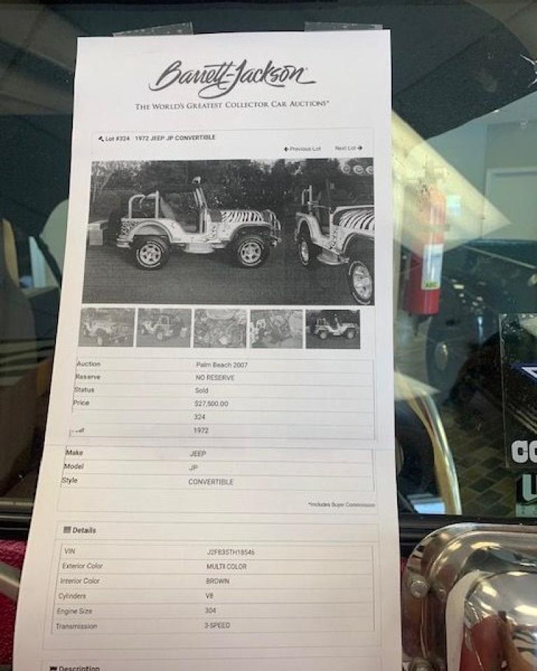 1972 Jeep Wrangler 4X4 Photo