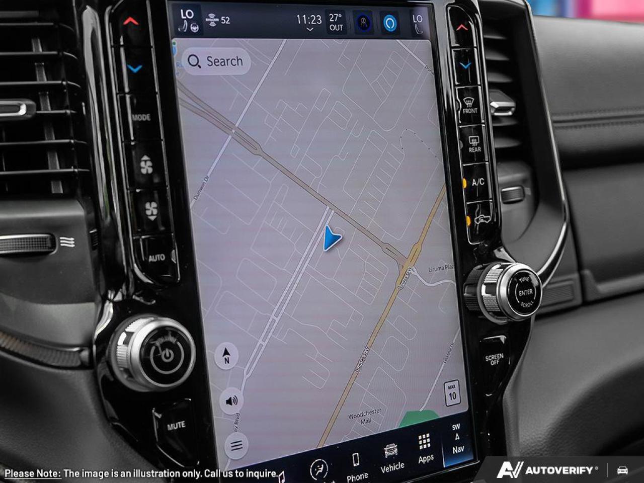 2025 RAM 1500 Sport | Navigation | Leather | Pano Sunroof | Apple Carplay | Android Auto | Photo