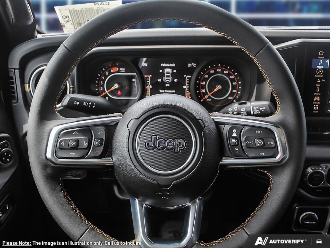 2025 Jeep Wrangler Sahara | Apple Car Play | Android Auto | Adaptive Cruise | Heated Steering Wheel | Photo