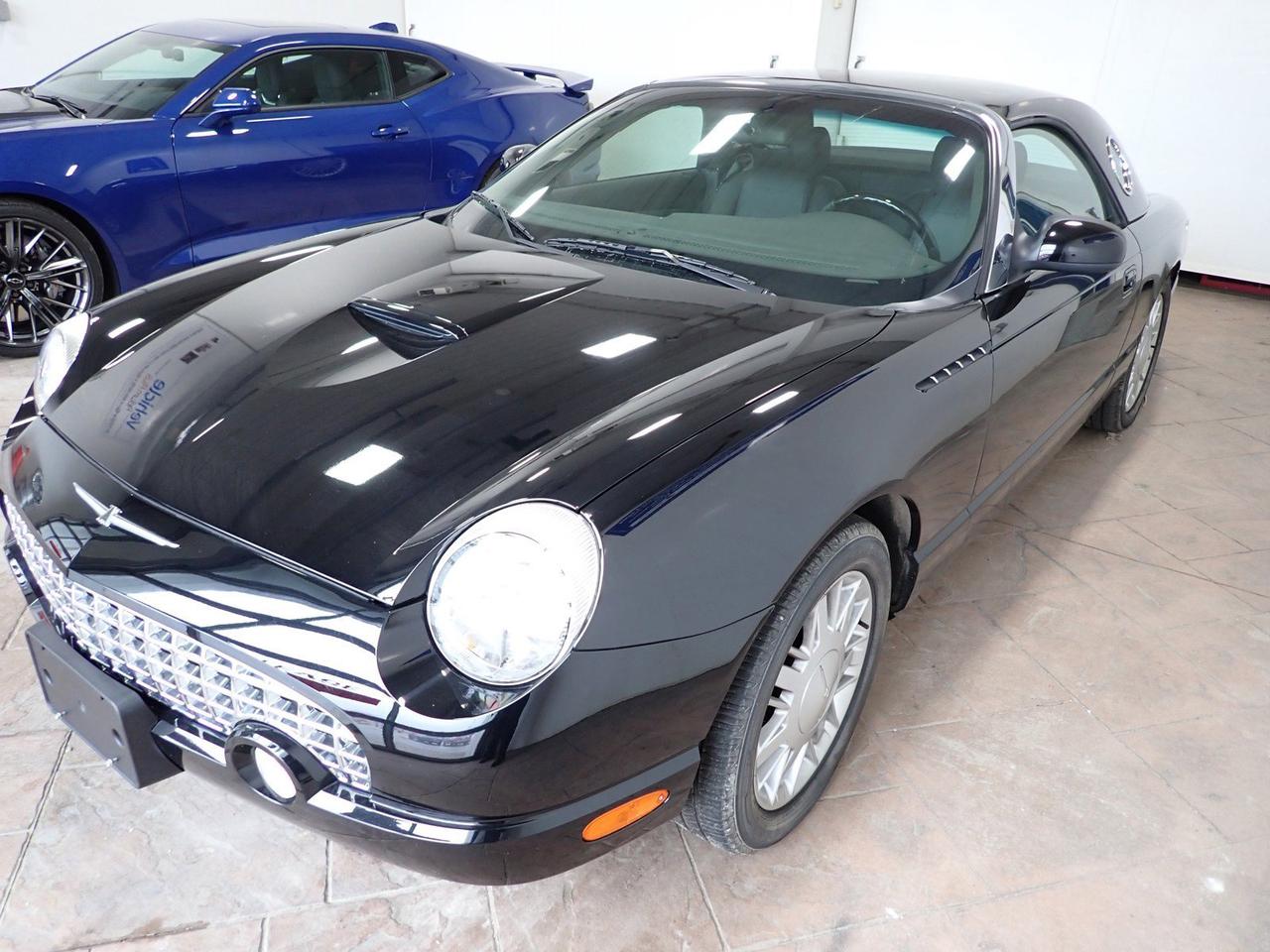 2002 Ford Thunderbird DELUXE CONVERTIBLE HARD TOP LEATHER Photo4