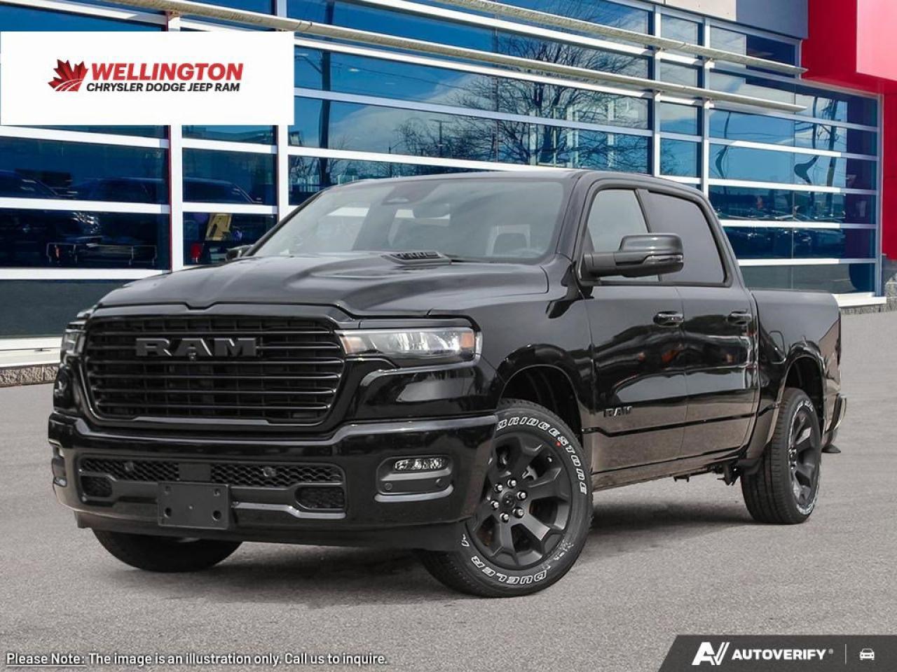 2025 RAM 1500 Sport | Navigation | Leather | Pano Sunroof | Apple Carplay | Android Auto | Photo