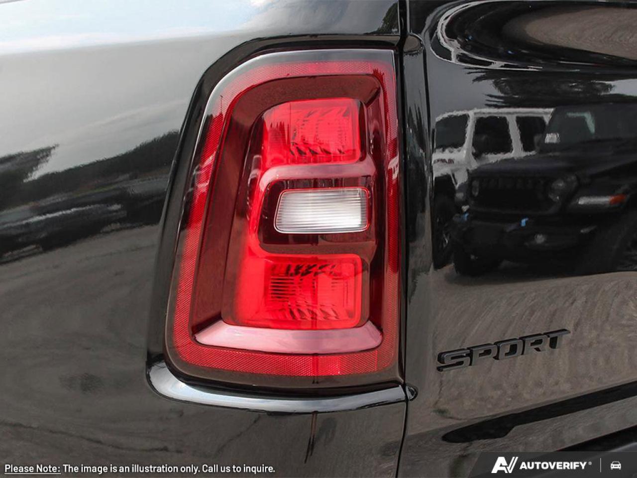 2025 RAM 1500 Sport | Navigation | Leather | Pano Sunroof | Apple Carplay | Android Auto | Photo