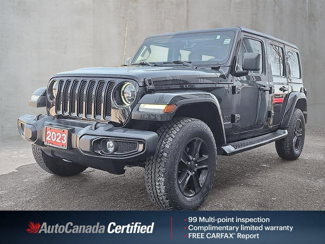 2023 Jeep Wrangler Sahara Altitude |  9-speaker Alpine premium audio | Apple Car Play | Photo