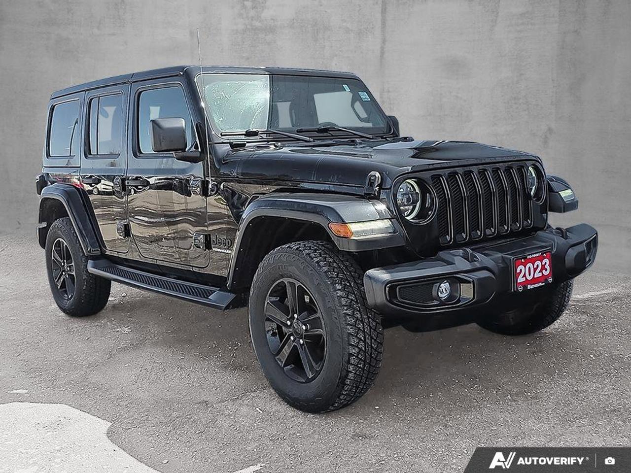 2023 Jeep Wrangler Sahara Altitude |  9-speaker Alpine premium audio | Apple Car Play | Photo