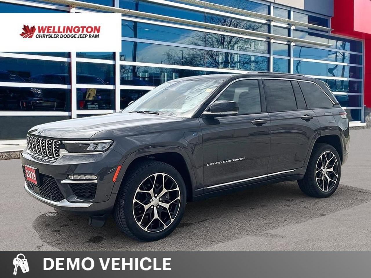 2023 Jeep Grand Cherokee 4xe Summit Reserve | Navigation | Leather | Sunroof | Remote Start | Rain Sensing Wipers | Photo