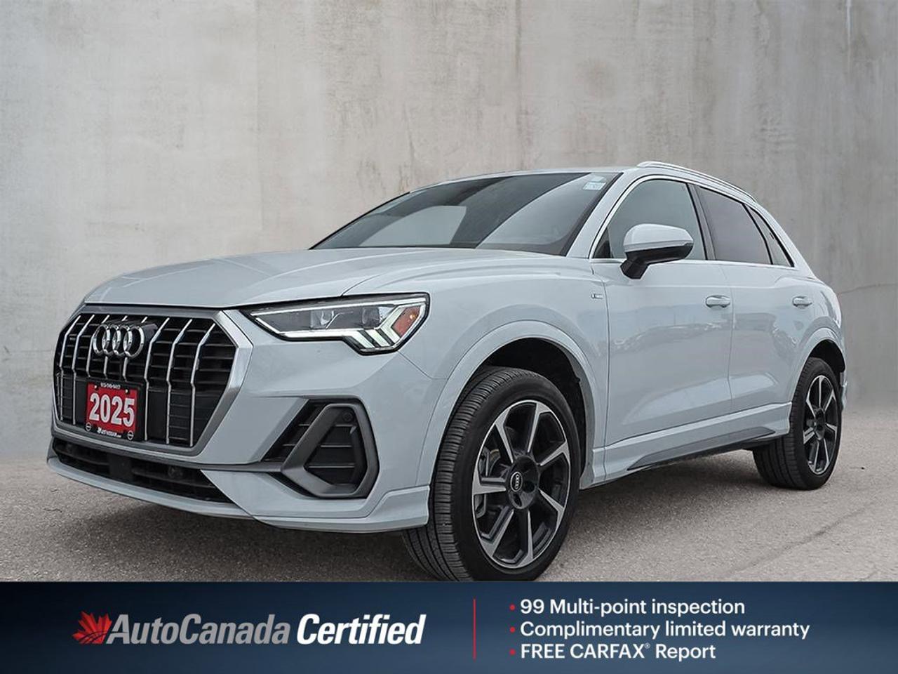 2025 Audi Q3 S Line Progressiv | Wireless Apple CarPlay | Leather | Moonroof | Photo