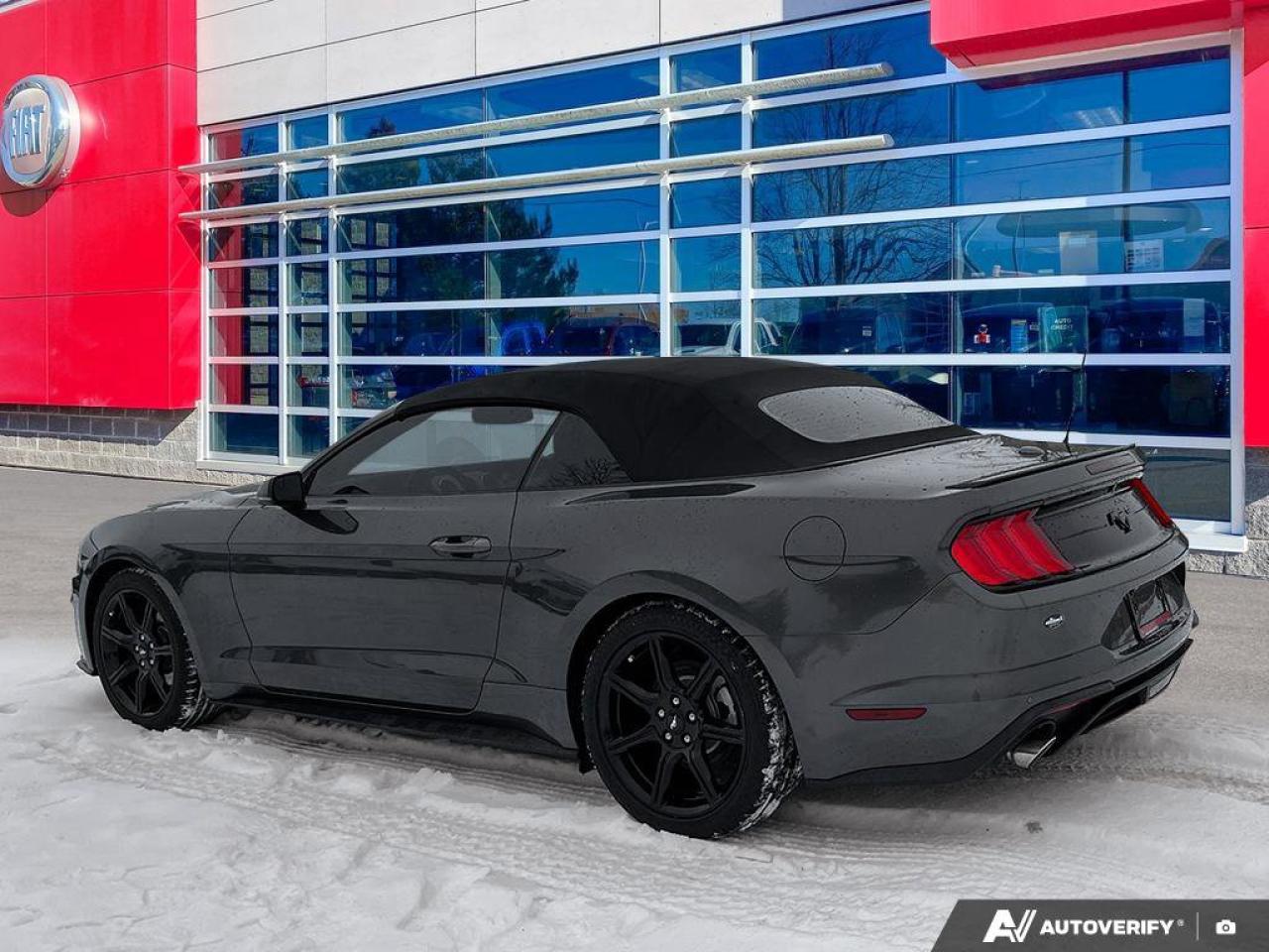 2018 Ford Mustang EcoBoost Premium Convertible | Leather | Cooled + Heated Seats | Nav | New Tires Photo