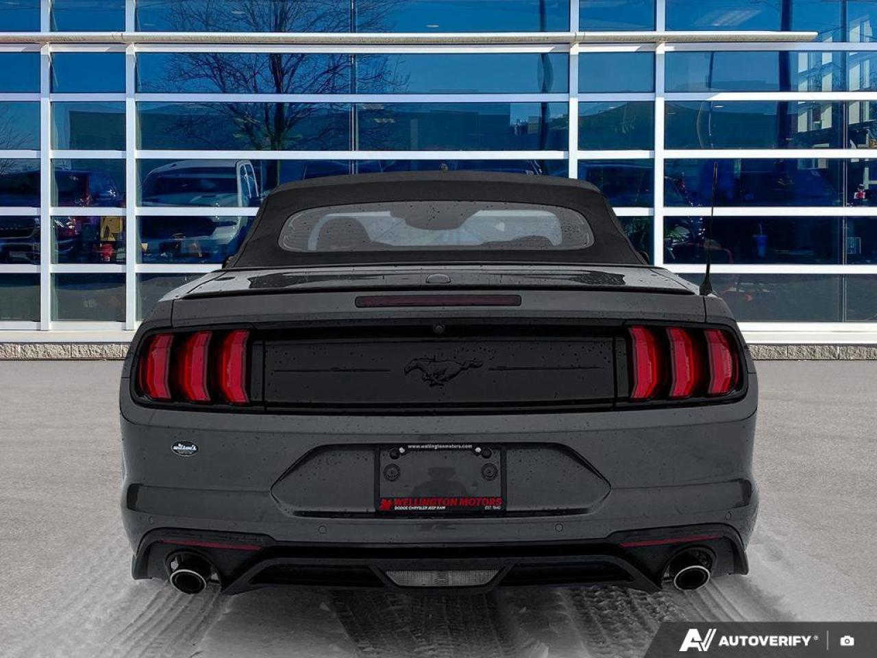 2018 Ford Mustang EcoBoost Premium Convertible | Leather | Cooled + Heated Seats | Nav | New Tires Photo3