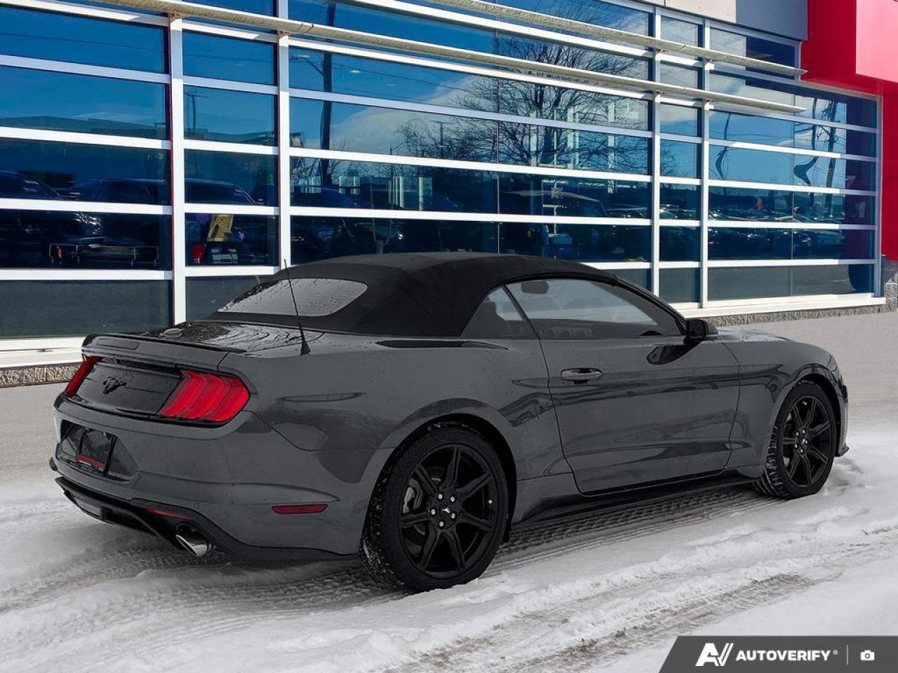 2018 Ford Mustang EcoBoost Premium Convertible | Leather | Cooled + Heated Seats | Nav | New Tires Photo