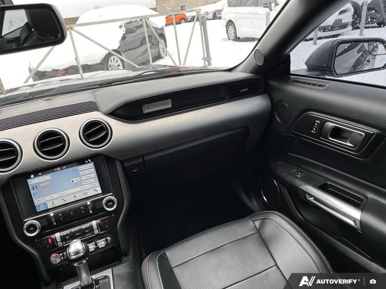 2018 Ford Mustang EcoBoost Premium Convertible | Leather | Cooled + Heated Seats | Nav | New Tires Photo