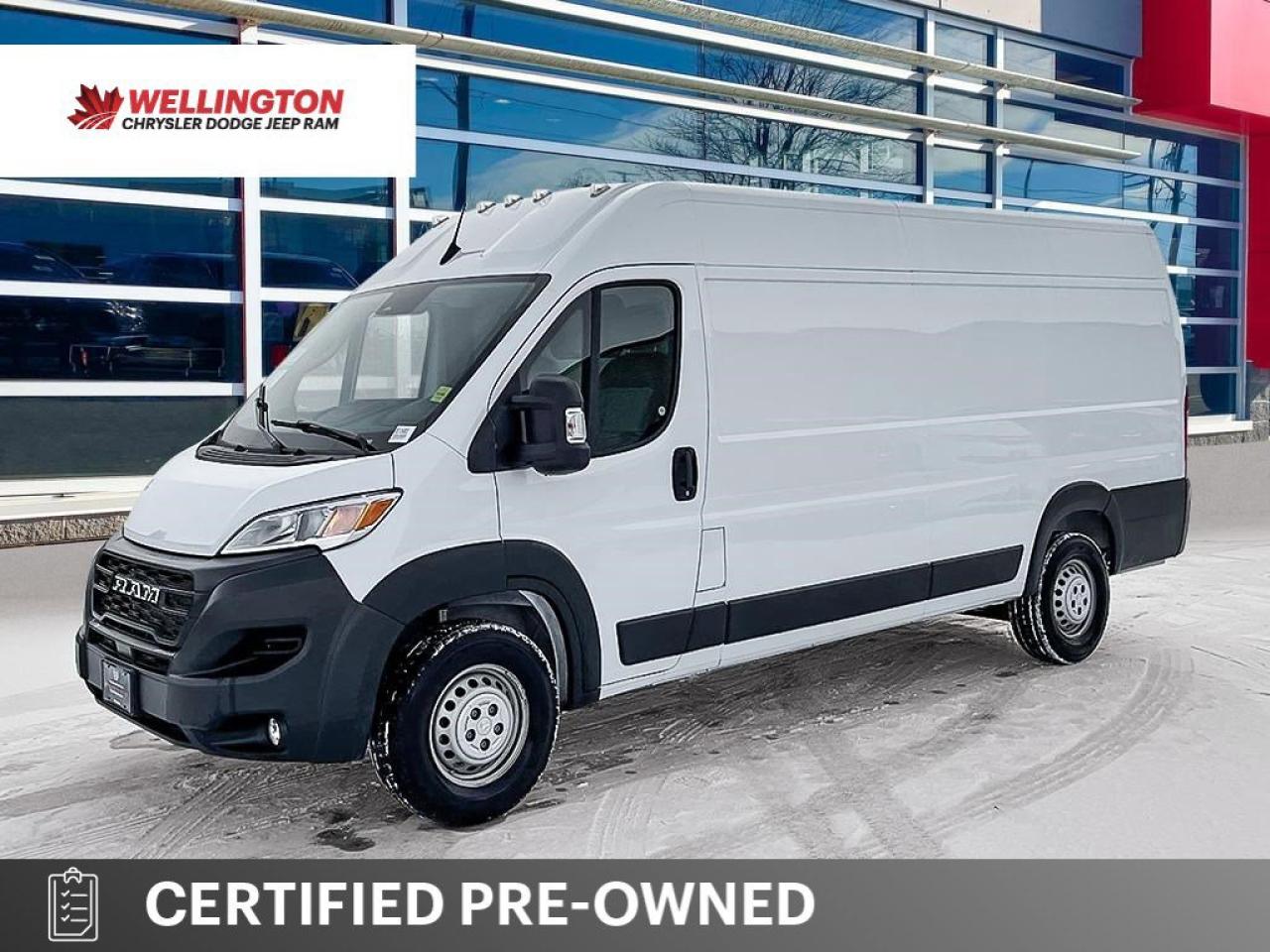 2024 RAM ProMaster Cargo Van 159 WB EXT High Roof | Adaptive Cruise | Forward Collision Warning | Carplay + Android | and More ! Photo0