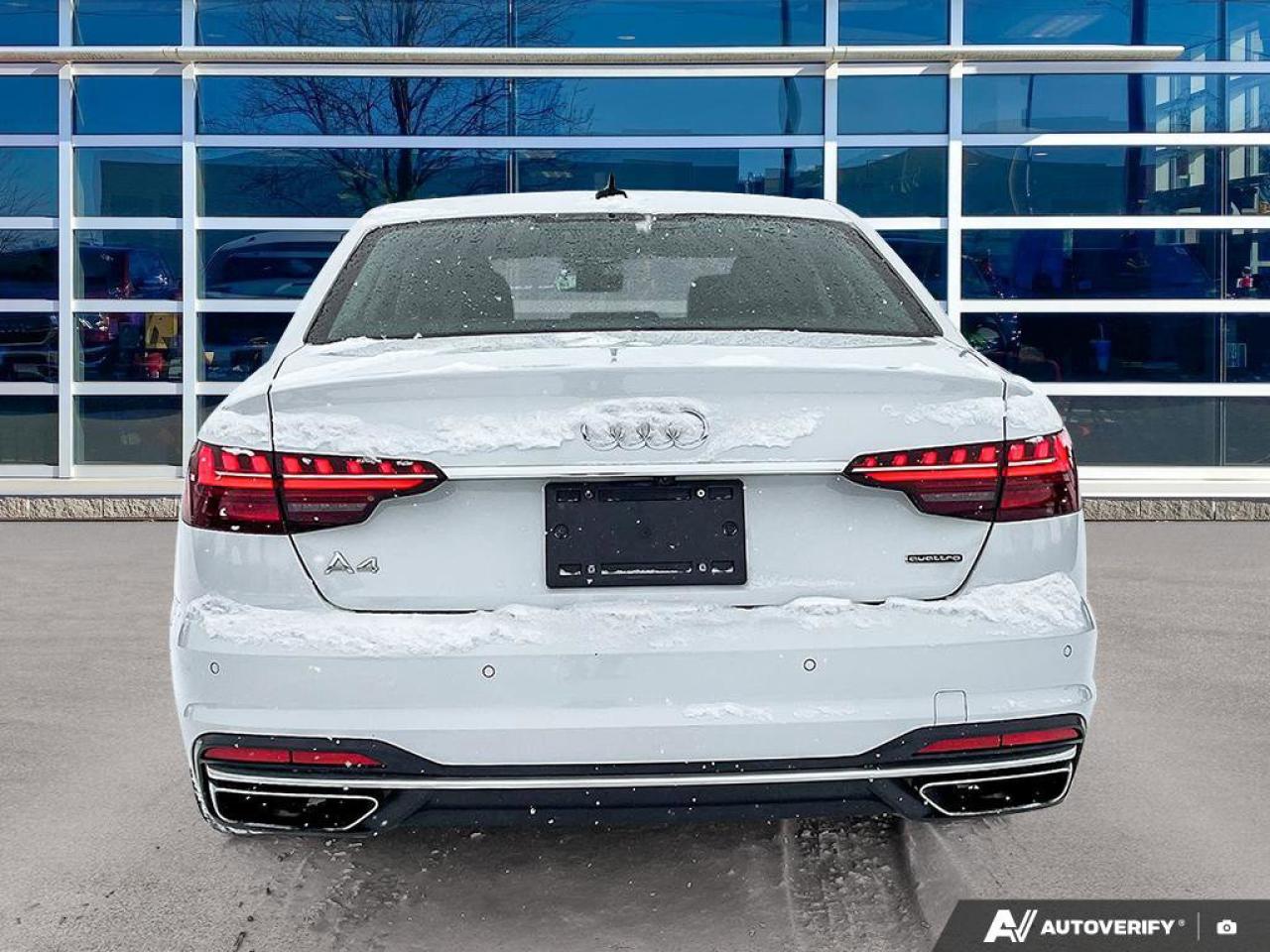 2023 Audi A4 Sedan Komfort | AWD | Leather | Sunroof | Prev. Rental | Clean Carfax | Photo