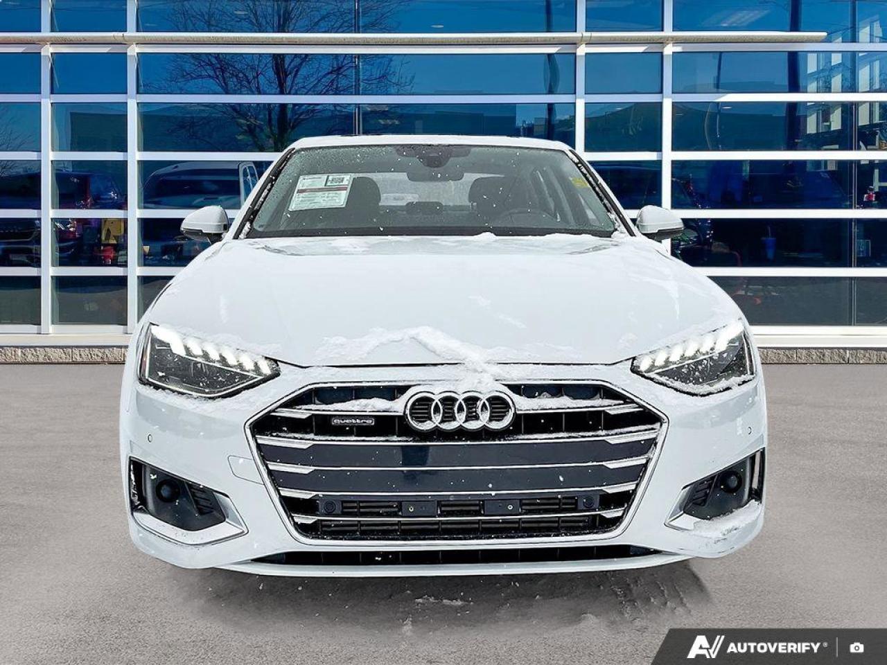 2023 Audi A4 Sedan Komfort | AWD | Leather | Sunroof | Prev. Rental | Clean Carfax | Photo