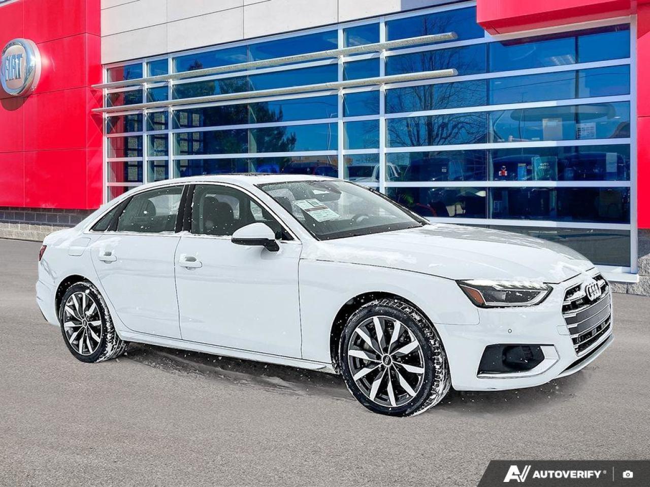 2023 Audi A4 Sedan Komfort | AWD | Leather | Sunroof | Prev. Rental | Clean Carfax | Photo